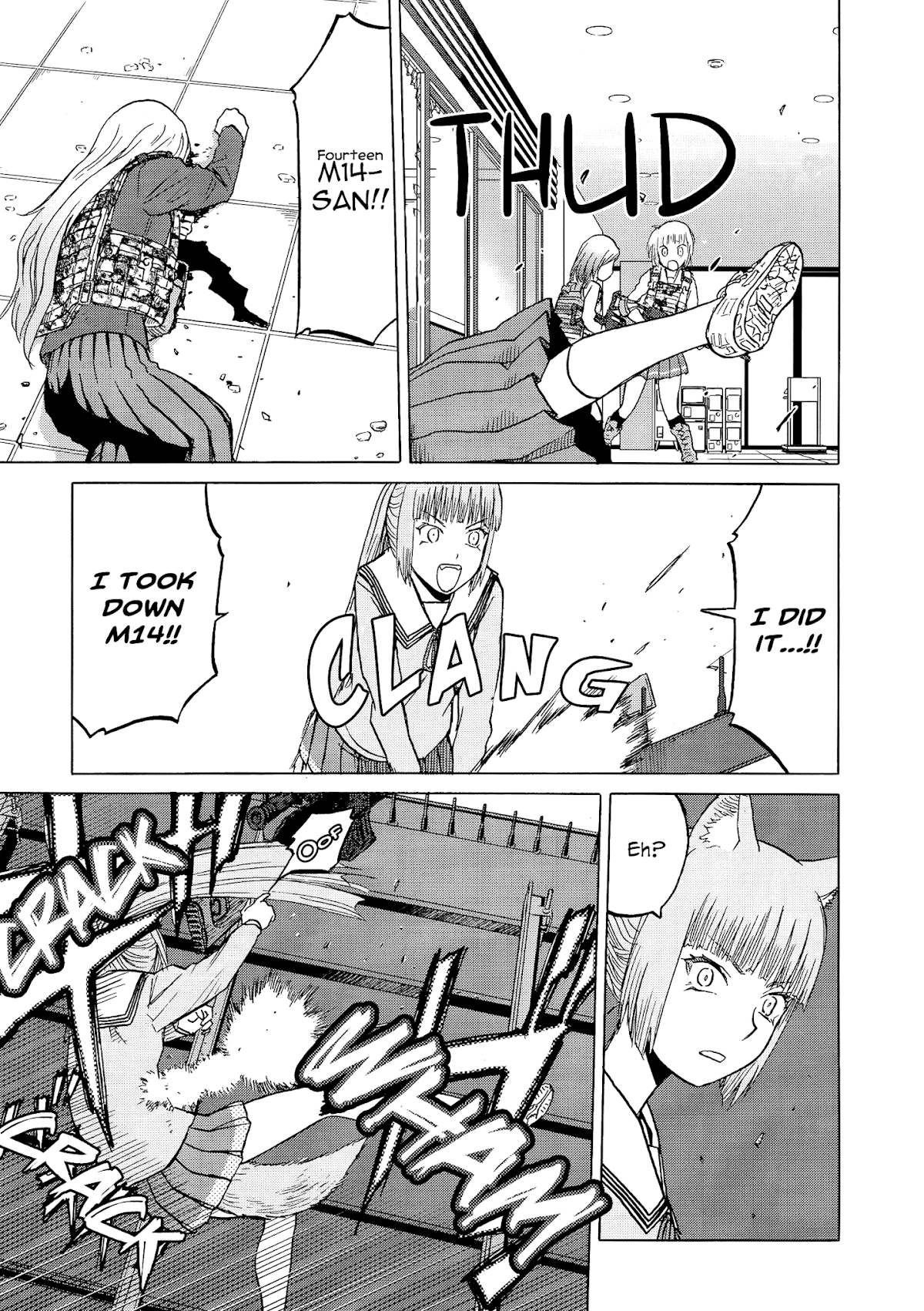 Upotte!! chapter 87 page 15