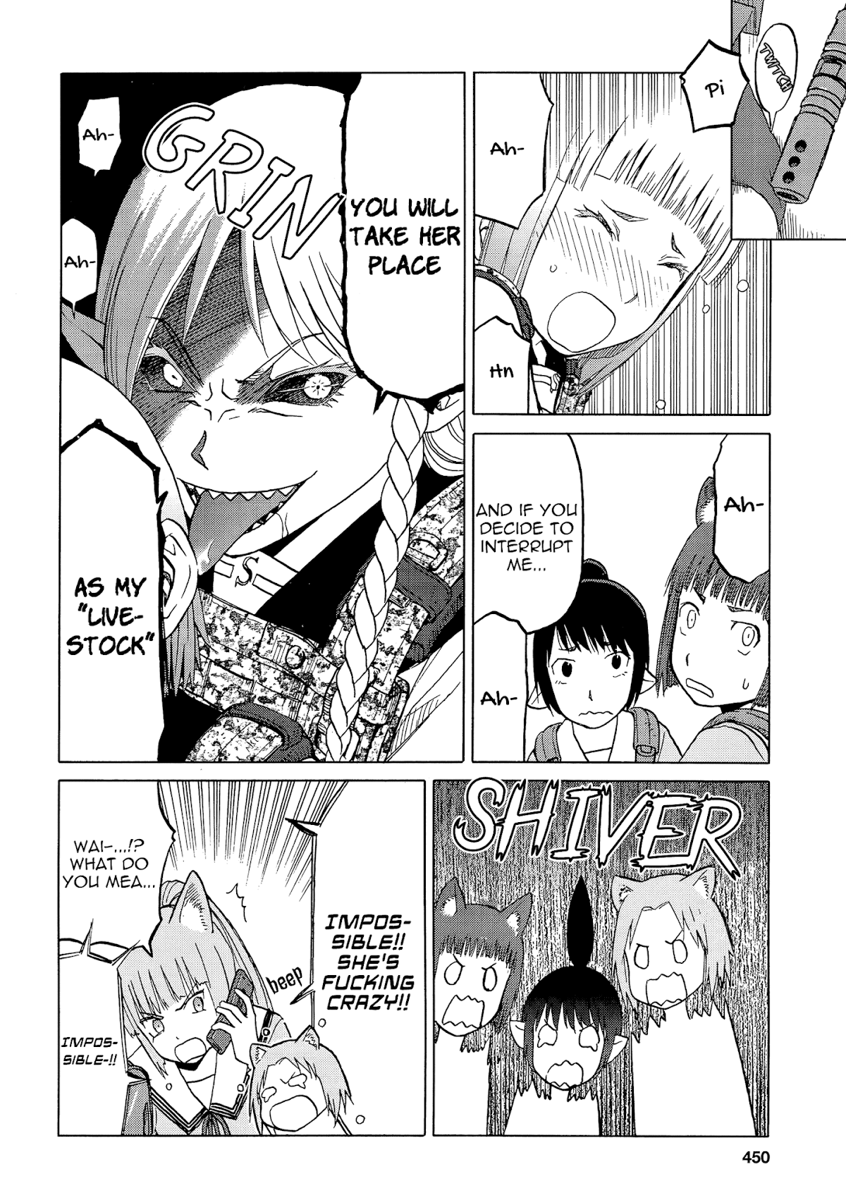 Upotte!! chapter 87 page 8