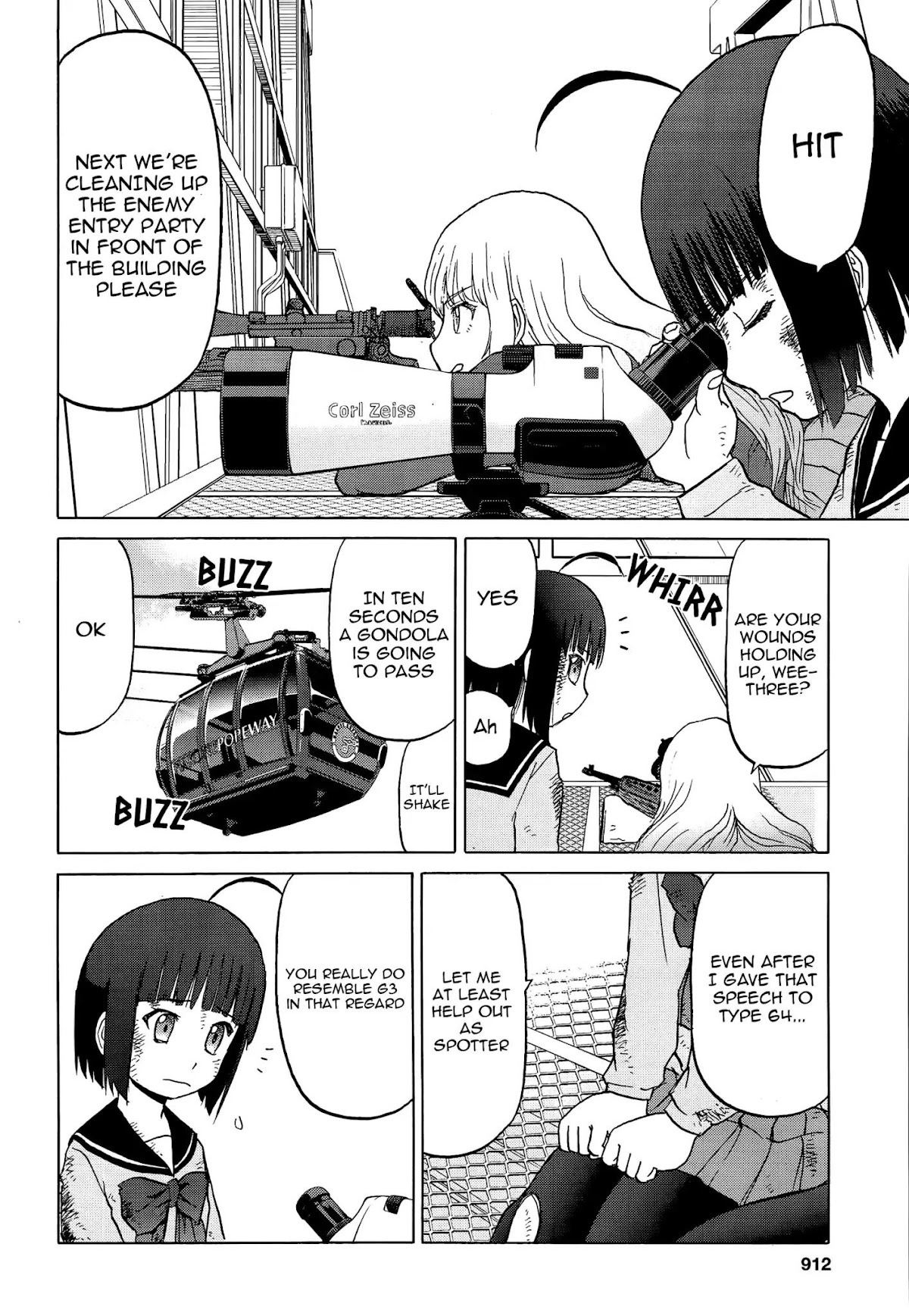 Upotte!! chapter 88 page 10