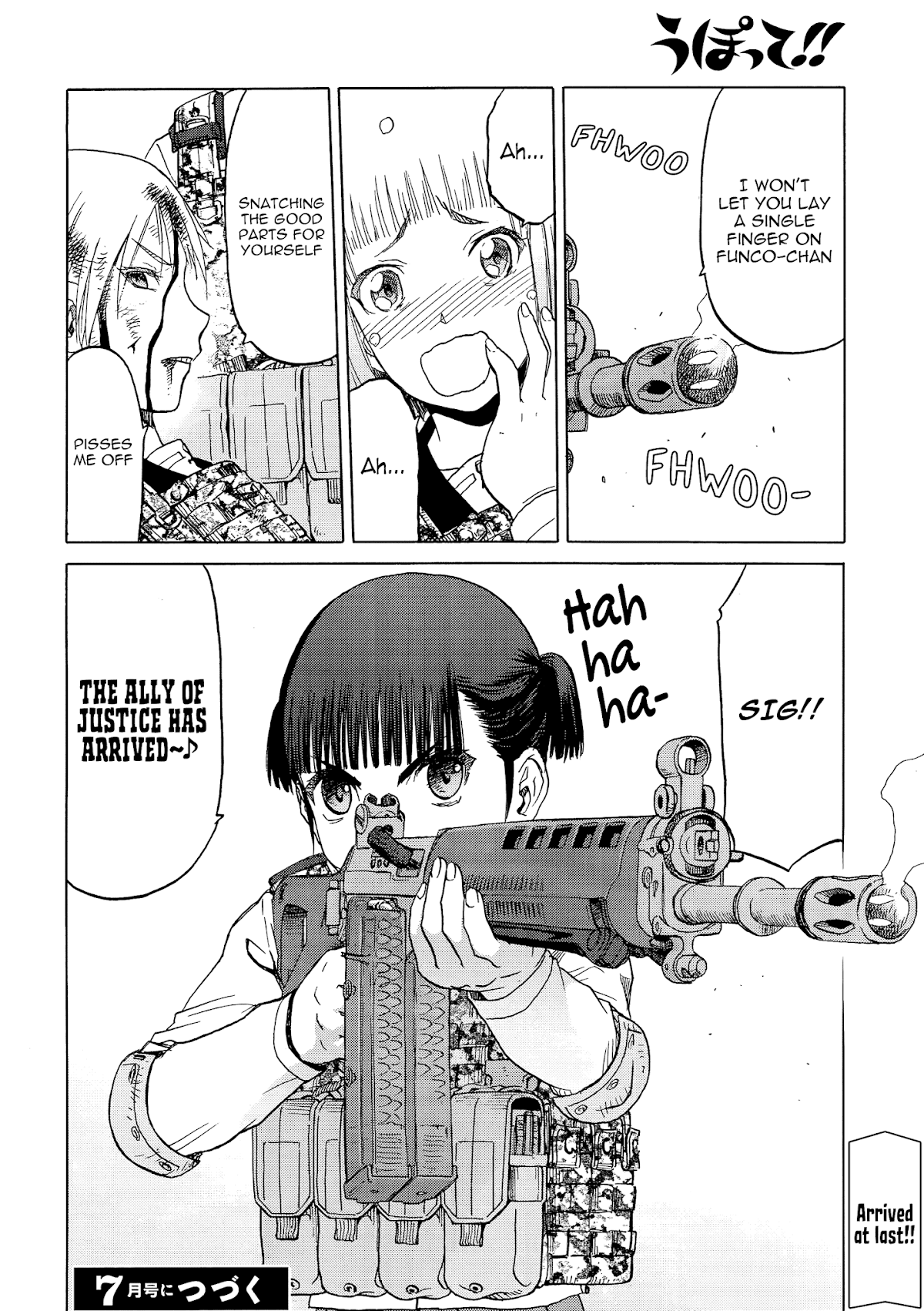 Upotte!! chapter 89 page 16