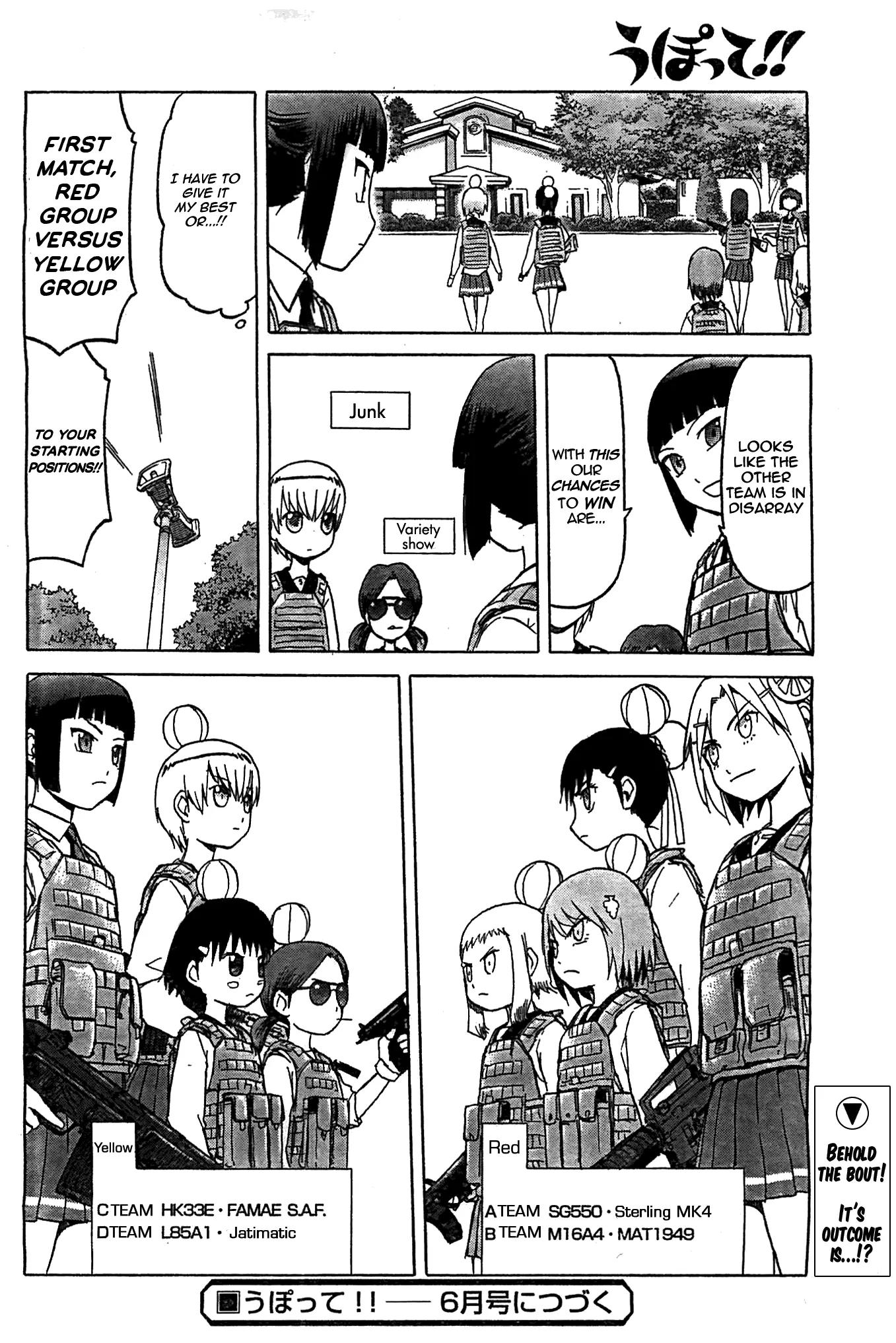 Upotte!! chapter 91 page 16