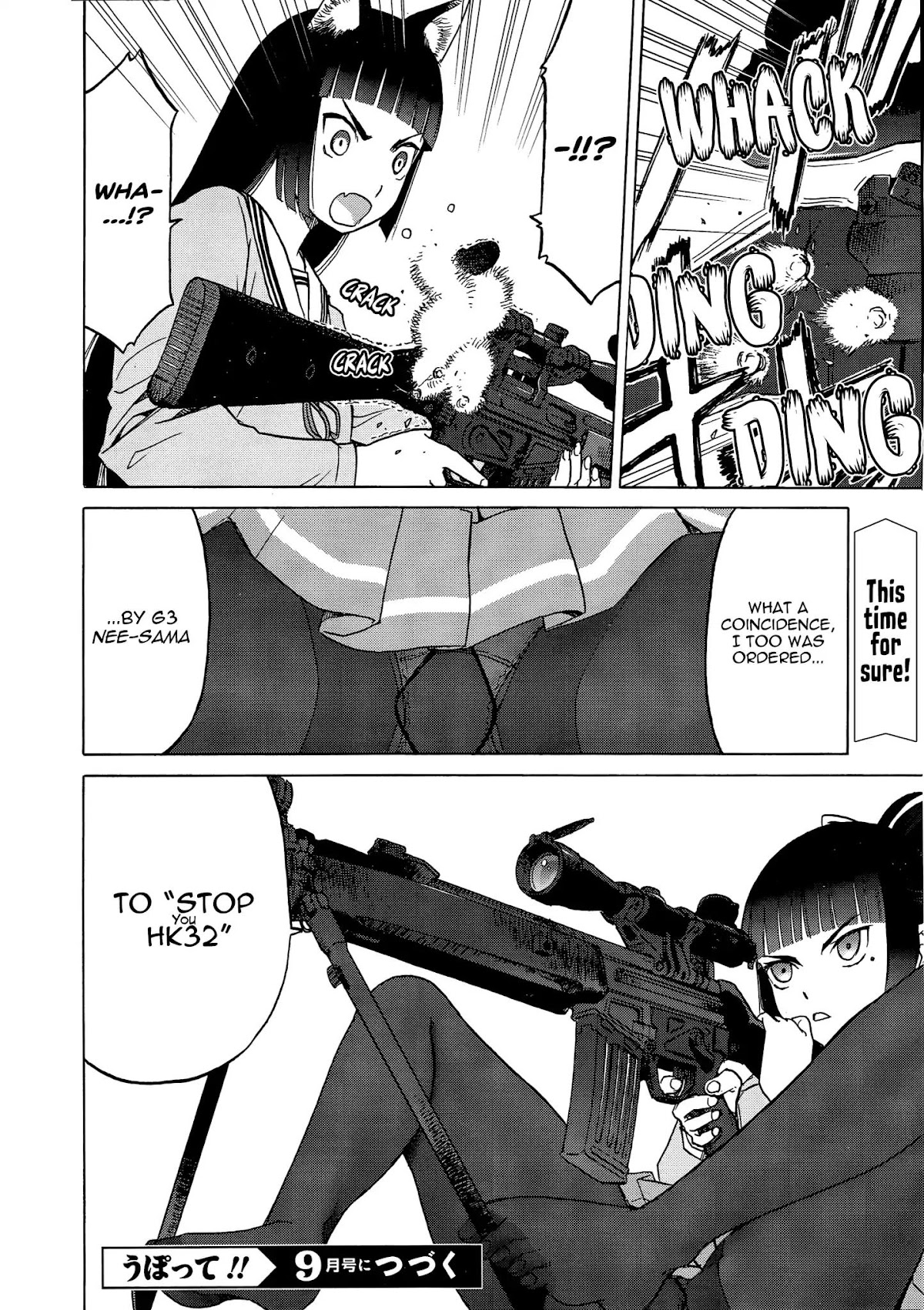 Upotte!! chapter 91 page 24