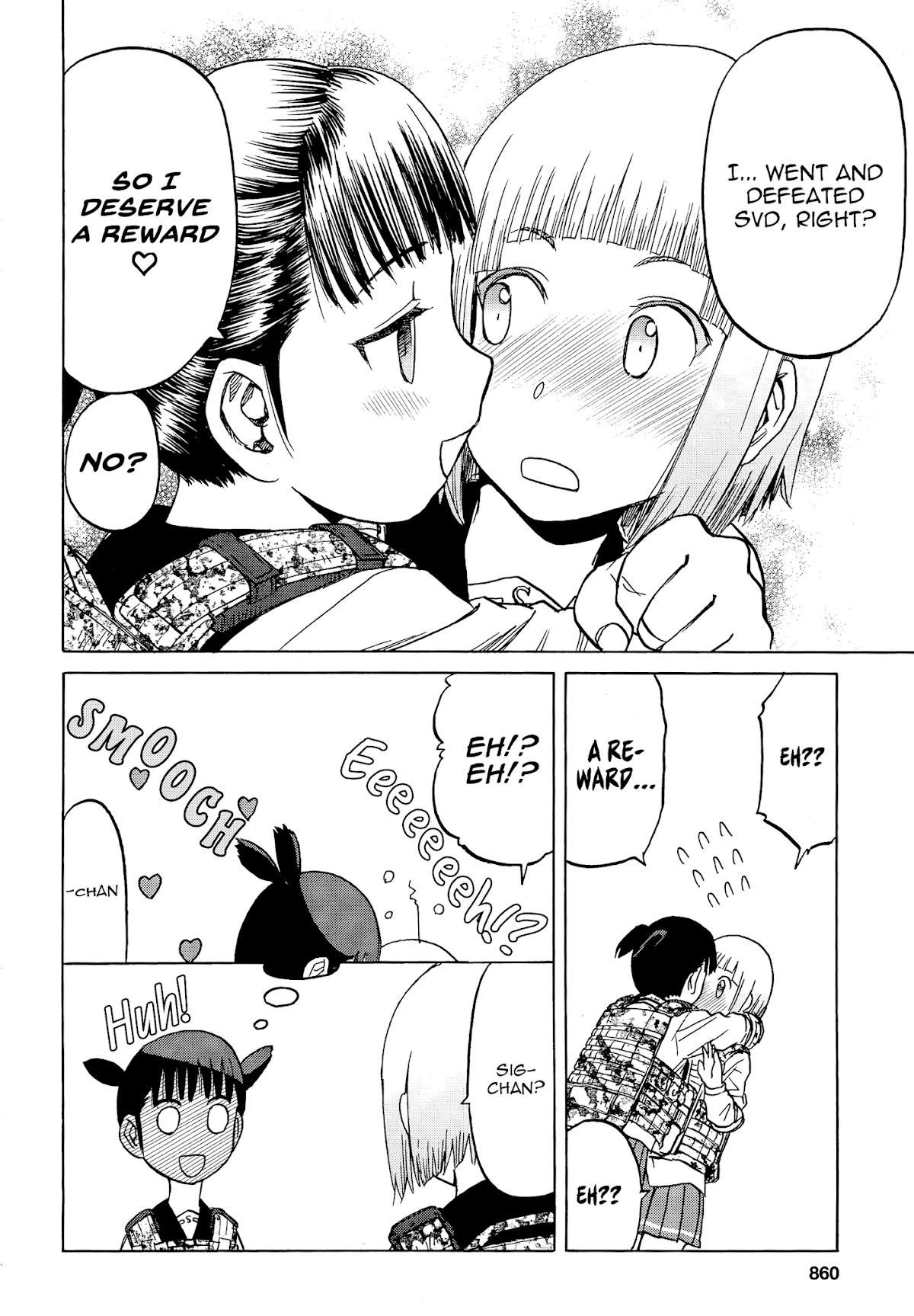 Upotte!! chapter 94 page 8