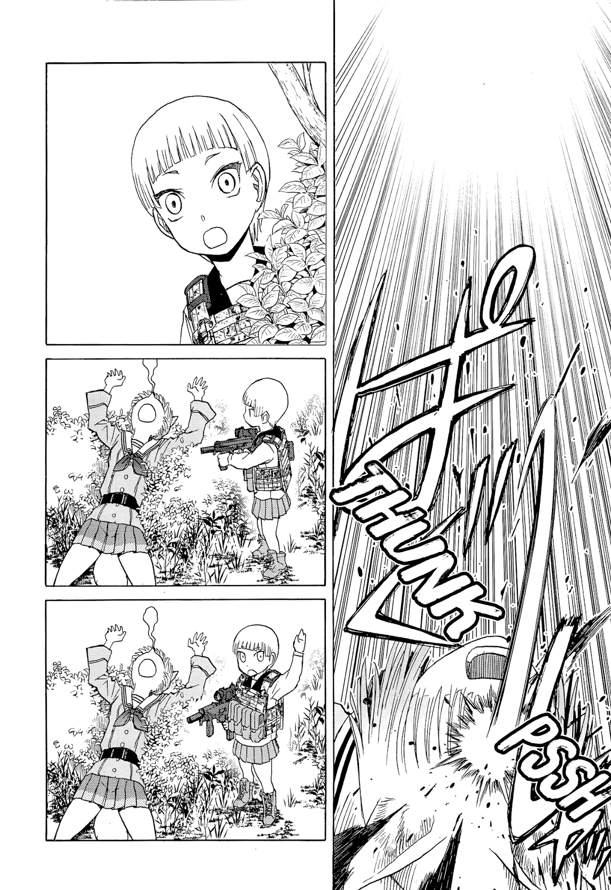 Upotte!! chapter 97 page 22