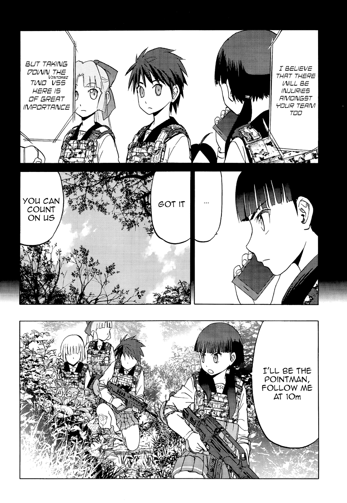 Upotte!! chapter 97 page 4