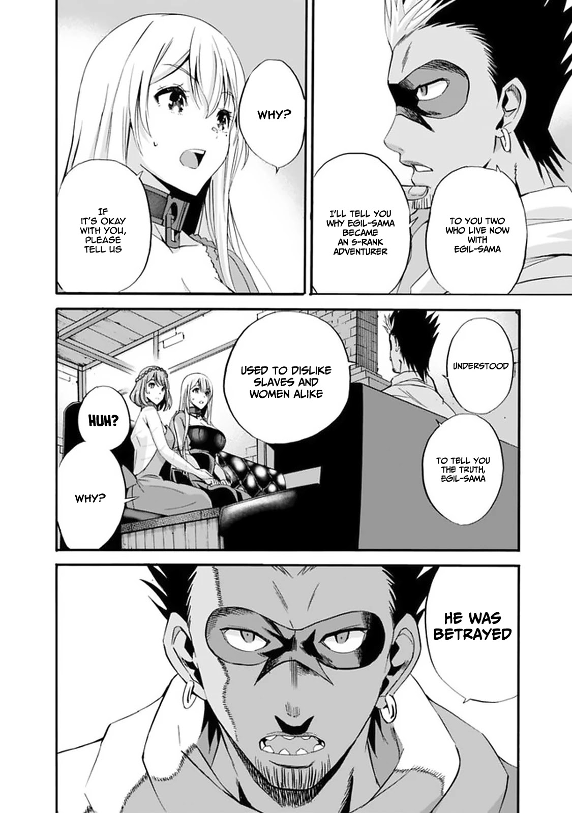 Uragirareta S Rank Boukensha no Ore wa, Aisuru Dorei no Kanojora to Tomoni Dorei dake no Harem Guild o Tsukuru chapter 12 page 17