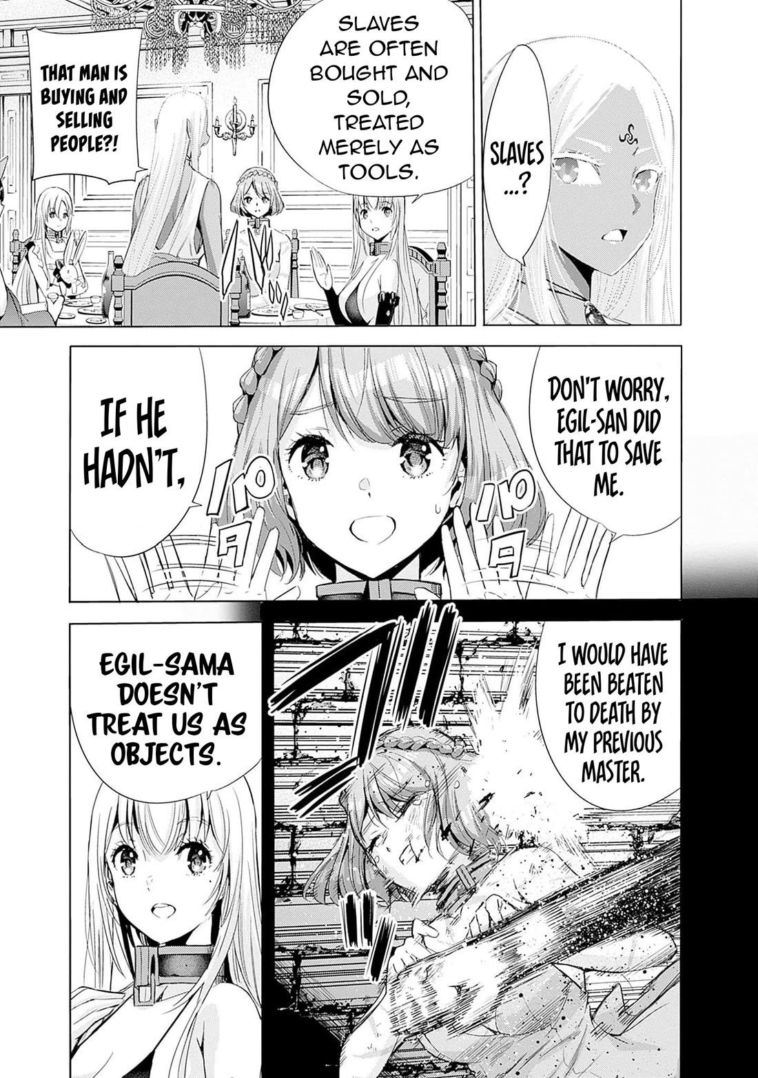 Uragirareta S Rank Boukensha no Ore wa, Aisuru Dorei no Kanojora to Tomoni Dorei dake no Harem Guild o Tsukuru chapter 71 page 10