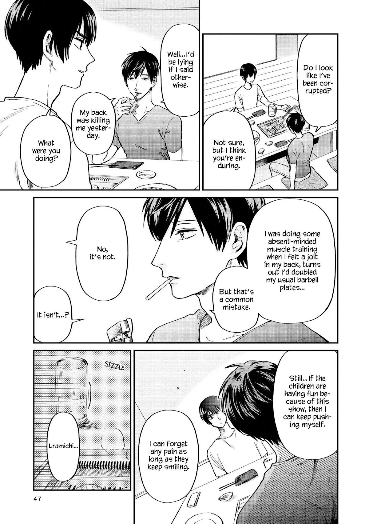 Uramichi Oniisan chapter 22 page 4