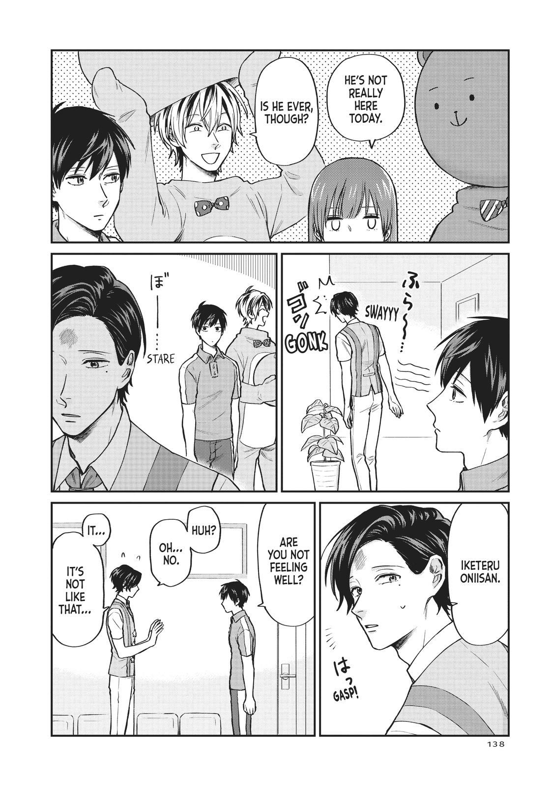 Uramichi Oniisan chapter 28 page 8