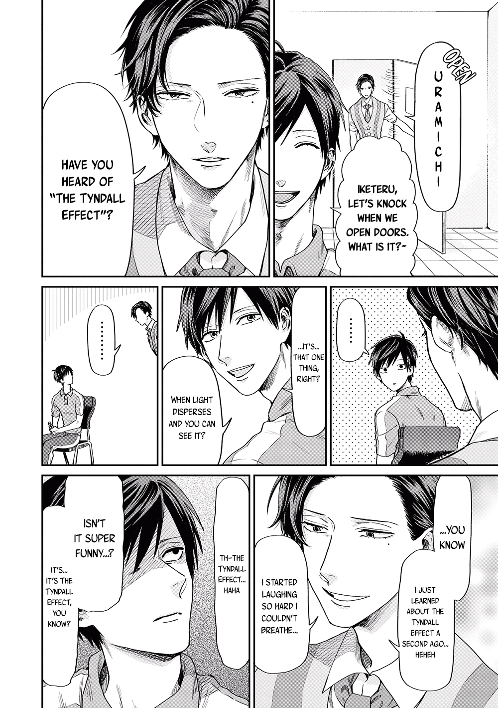 Uramichi Oniisan chapter 3 page 8