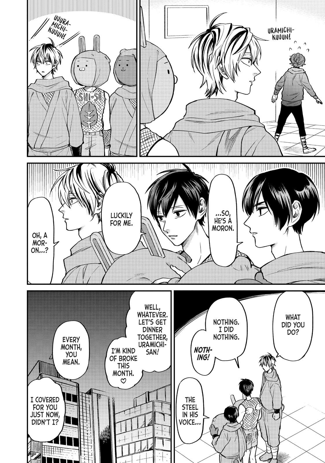 Uramichi Oniisan chapter 33 page 6