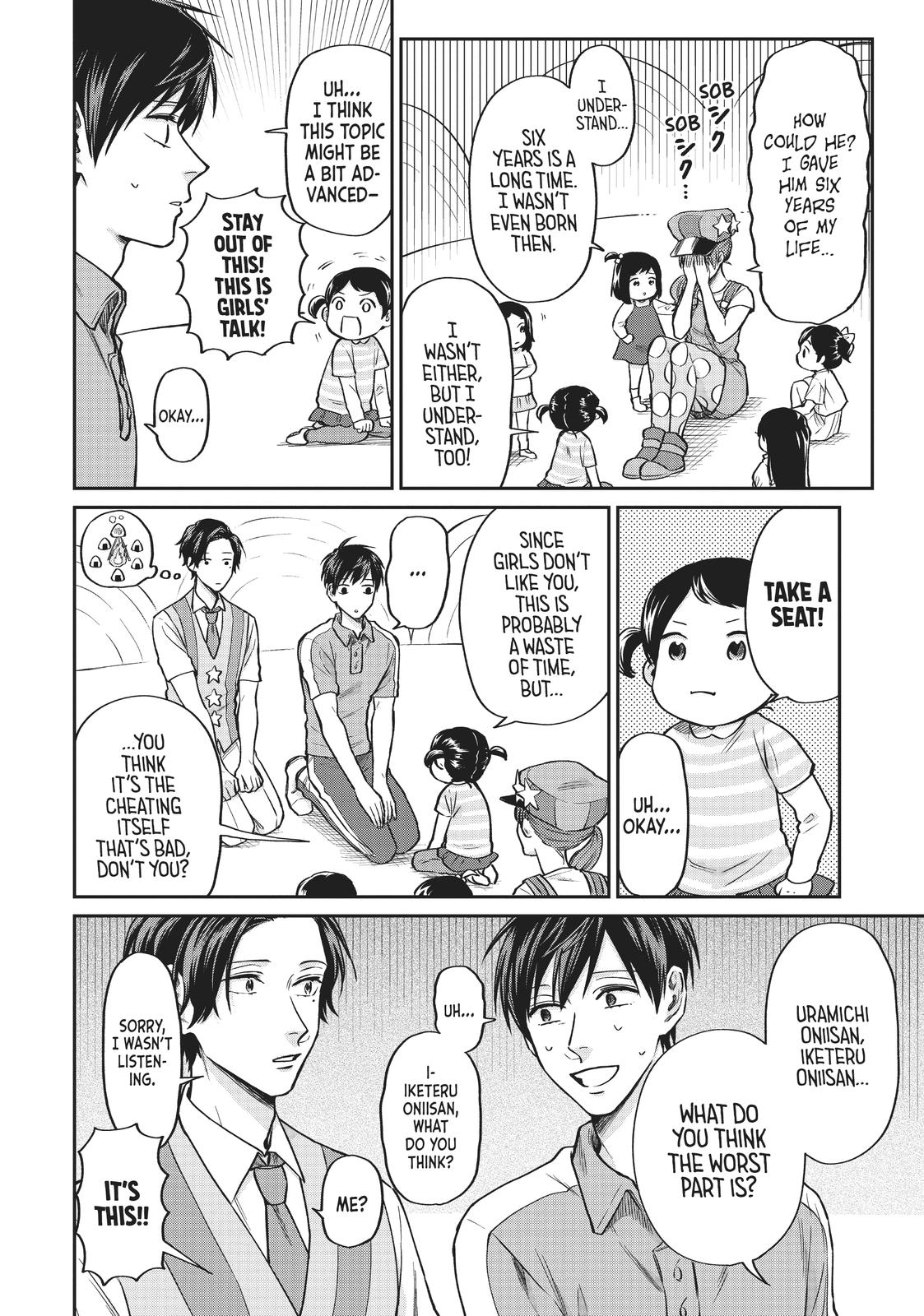 Uramichi Oniisan chapter 34 page 8