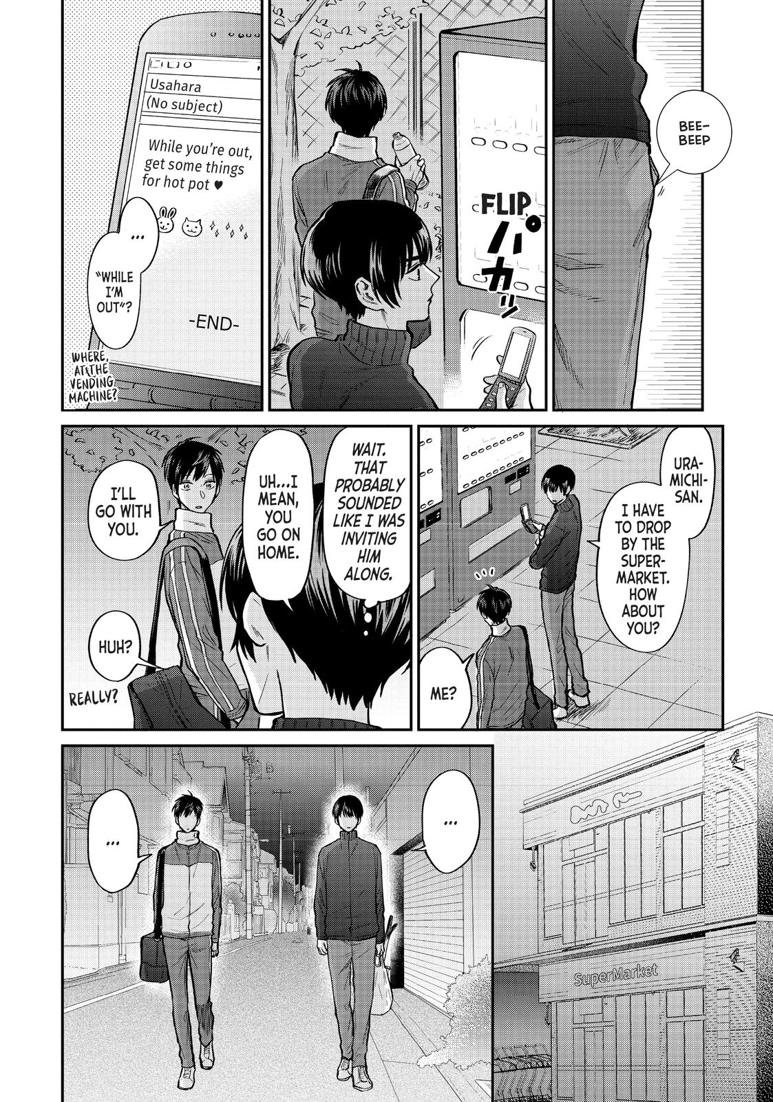 Uramichi Oniisan chapter 36 page 10