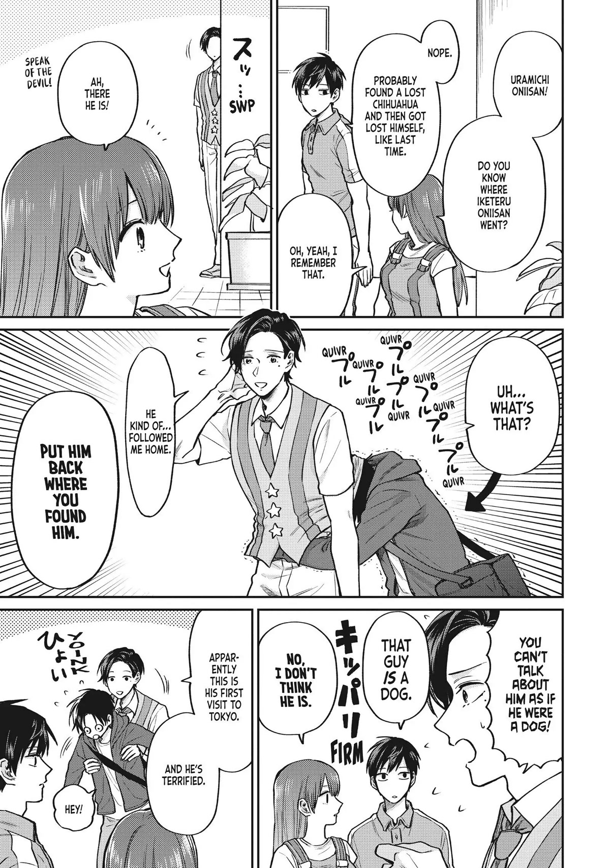 Uramichi Oniisan chapter 38 page 7