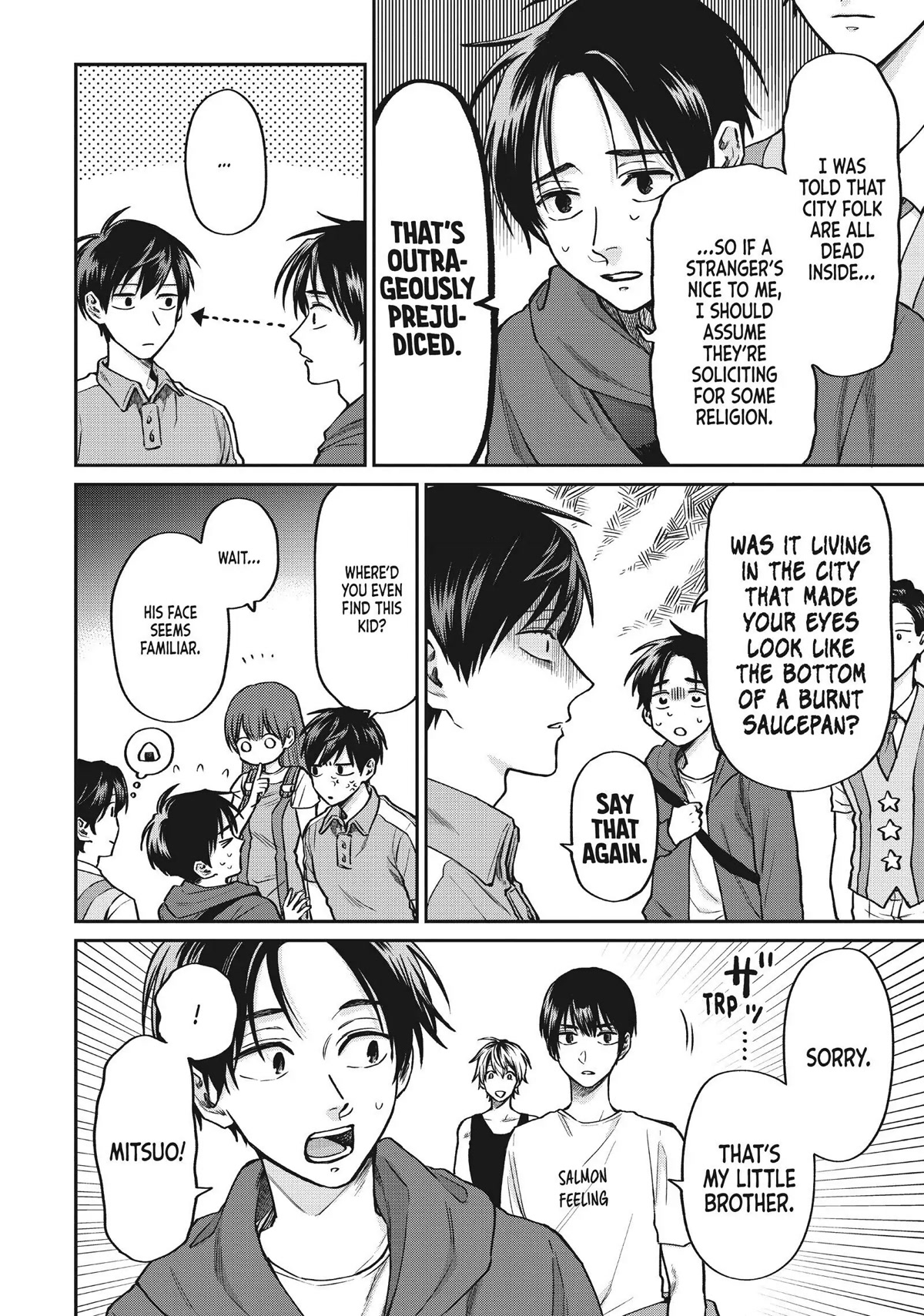 Uramichi Oniisan chapter 38 page 8