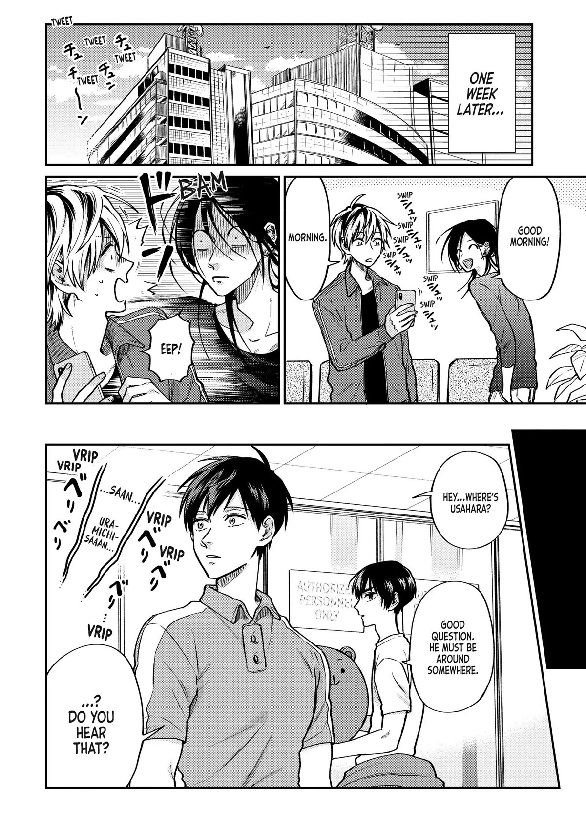 Uramichi Oniisan chapter 39 page 8