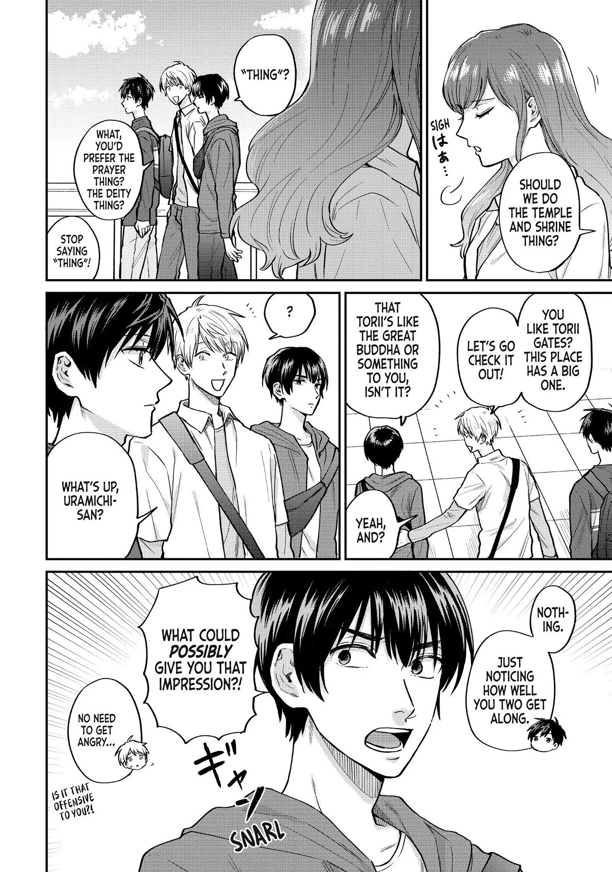 Uramichi Oniisan chapter 52.6 page 6