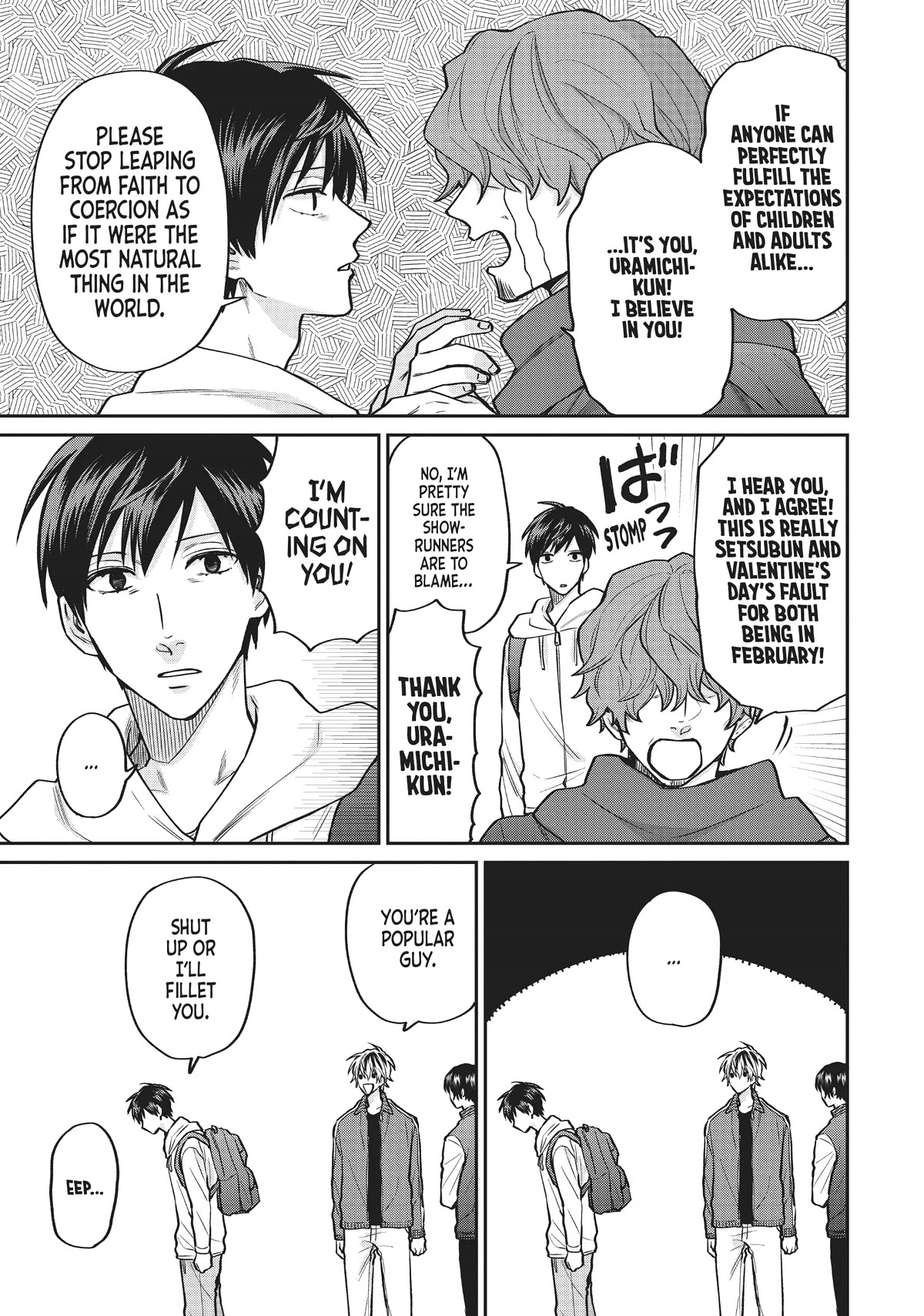 Uramichi Oniisan chapter 53 page 8