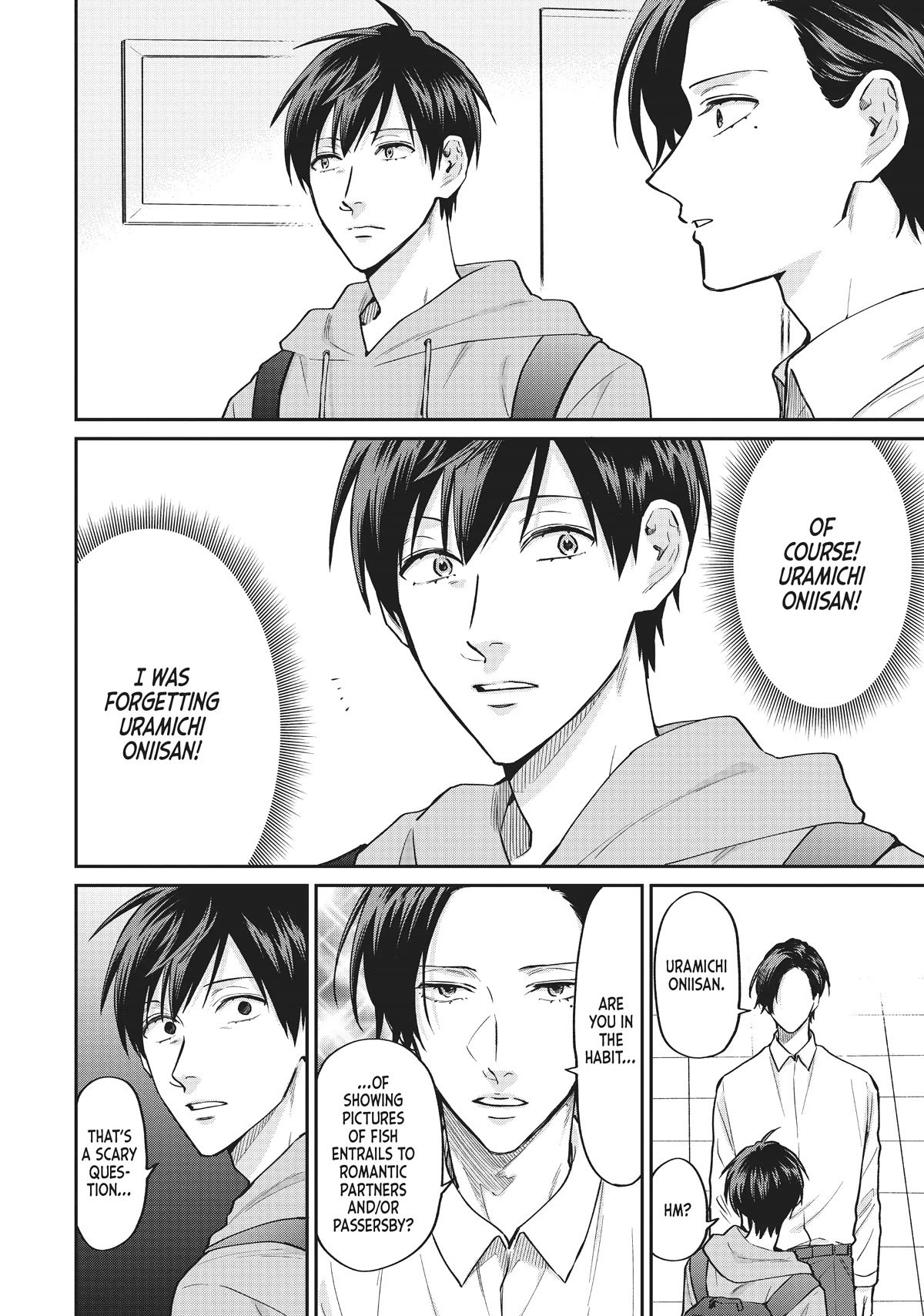 Uramichi Oniisan chapter 57 page 10