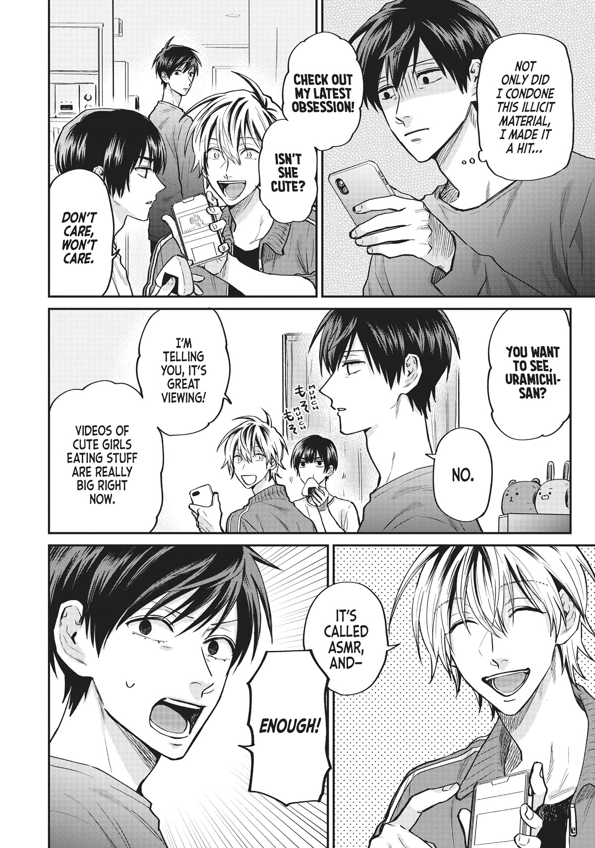 Uramichi Oniisan chapter 59 page 10