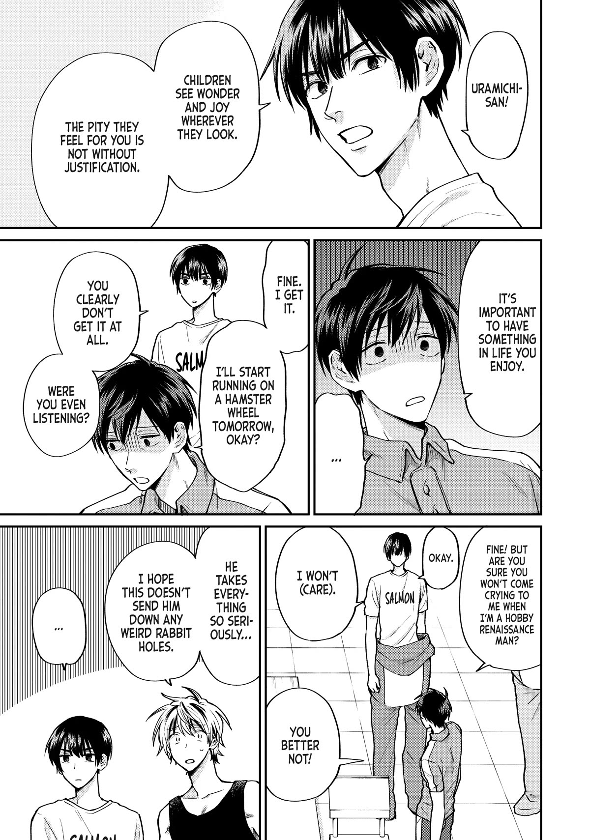 Uramichi Oniisan chapter 61 page 5