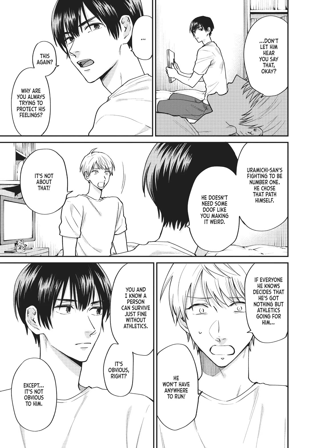 Uramichi Oniisan chapter 65.6 page 3