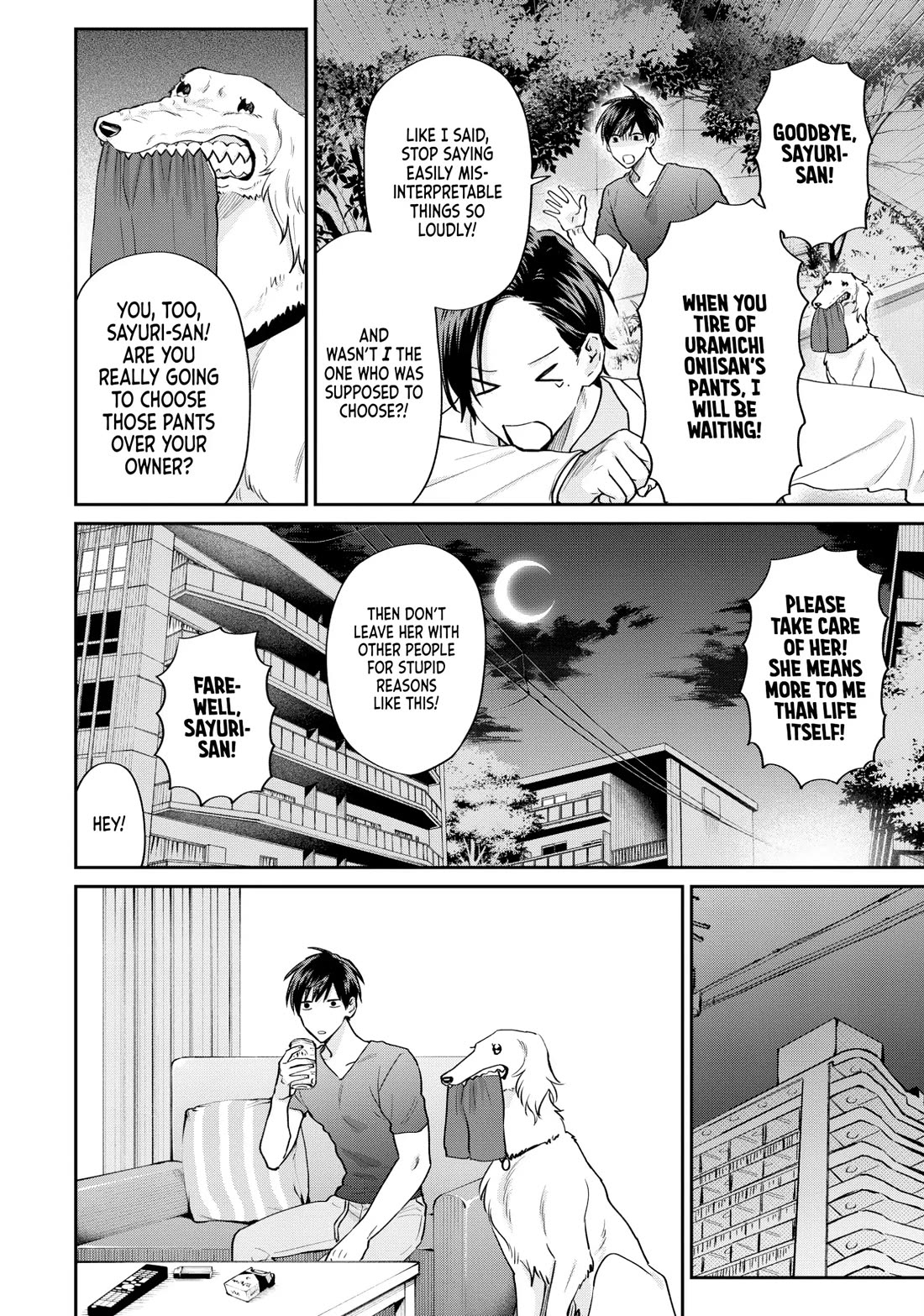 Uramichi Oniisan chapter 68 page 10