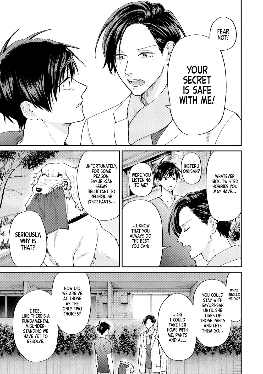 Uramichi Oniisan chapter 68 page 9