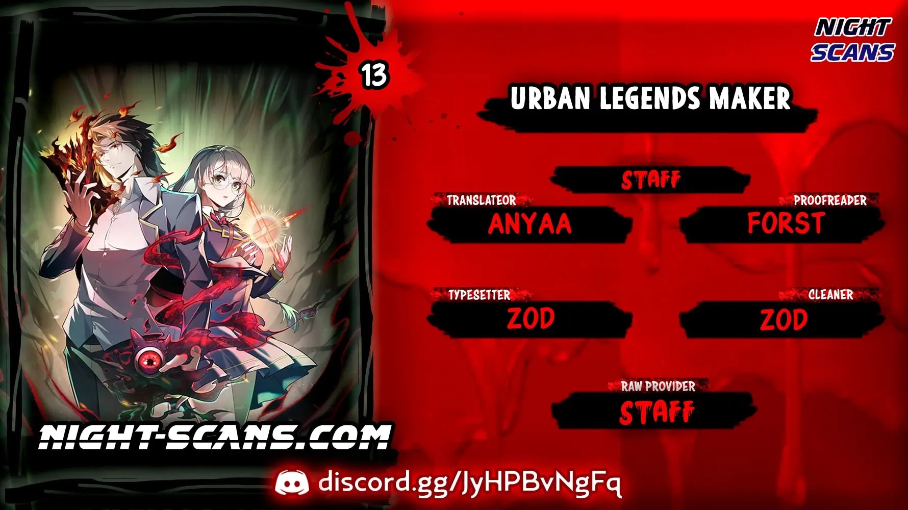 Urban Legend Maker chapter 13 page 1