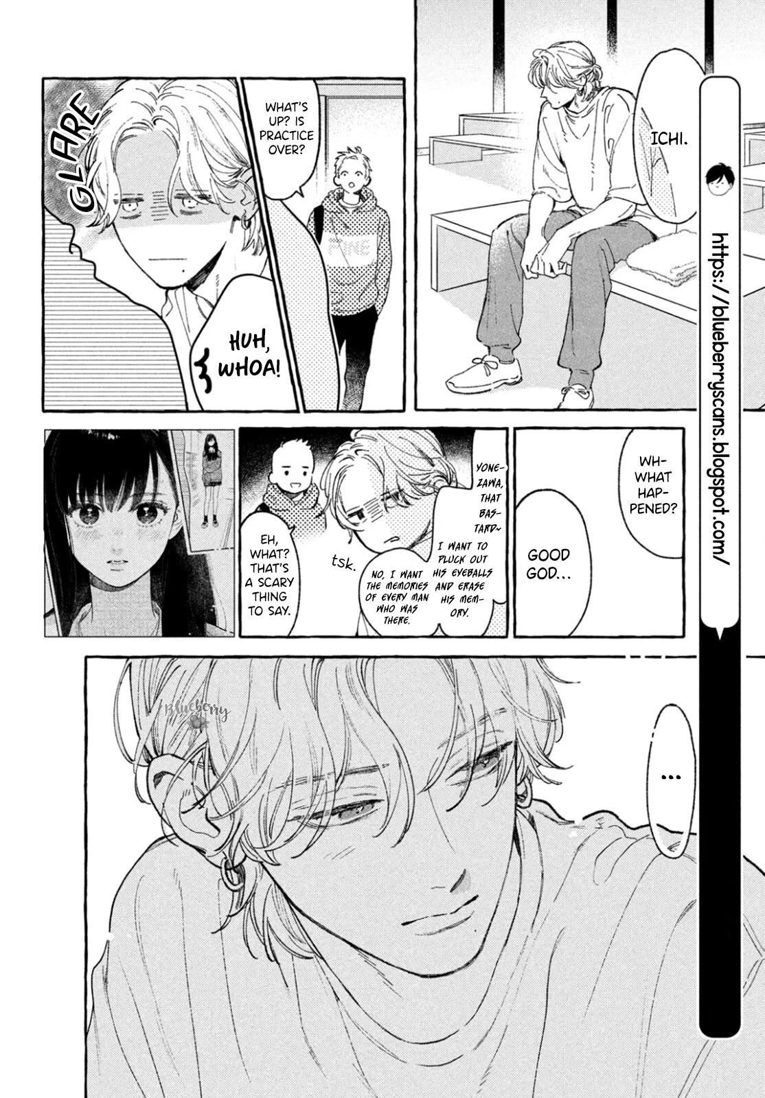 Uruwashi no Yoi no Tsuki chapter 27.5 page 18