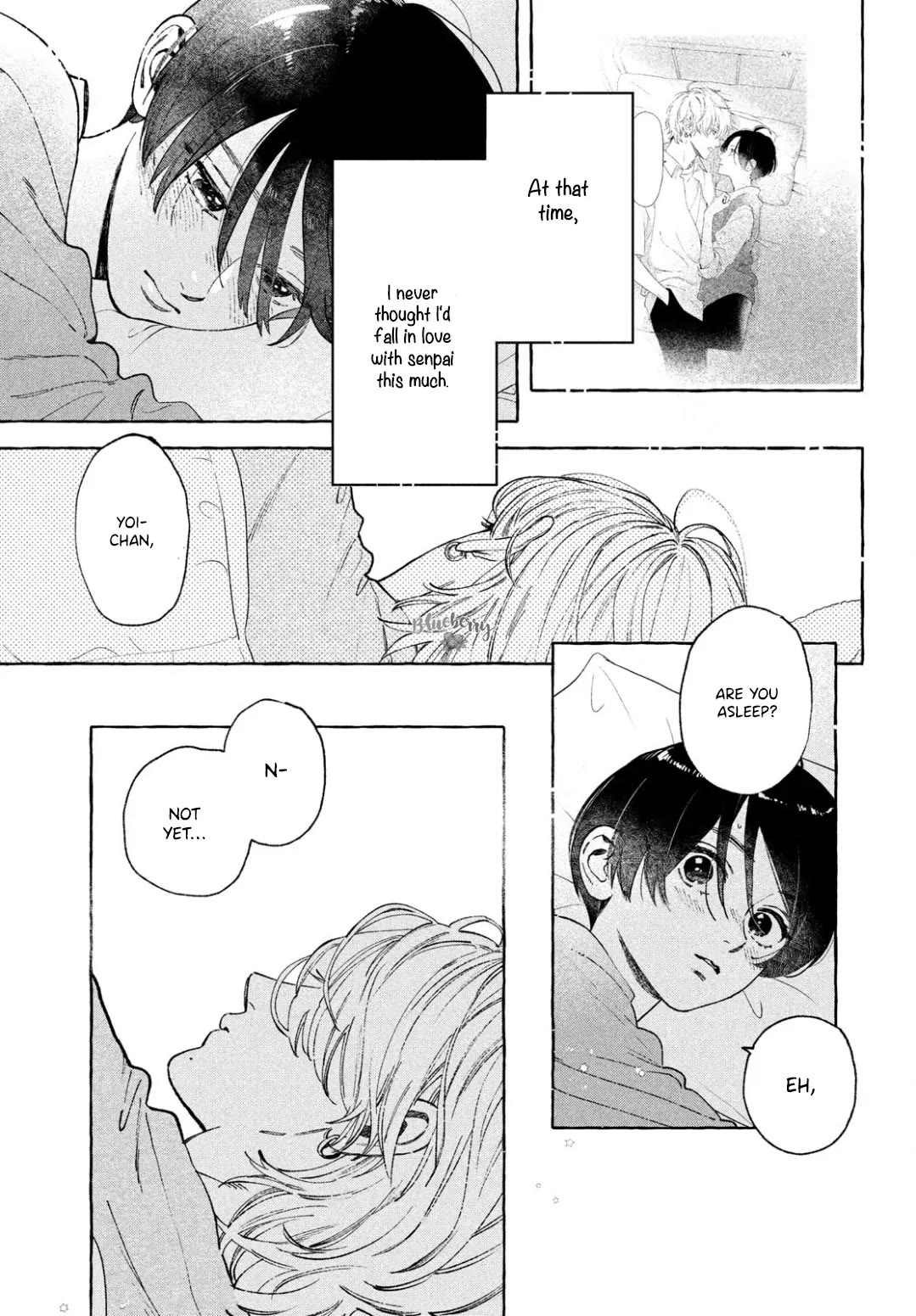 Uruwashi no Yoi no Tsuki chapter 34.5 page 11