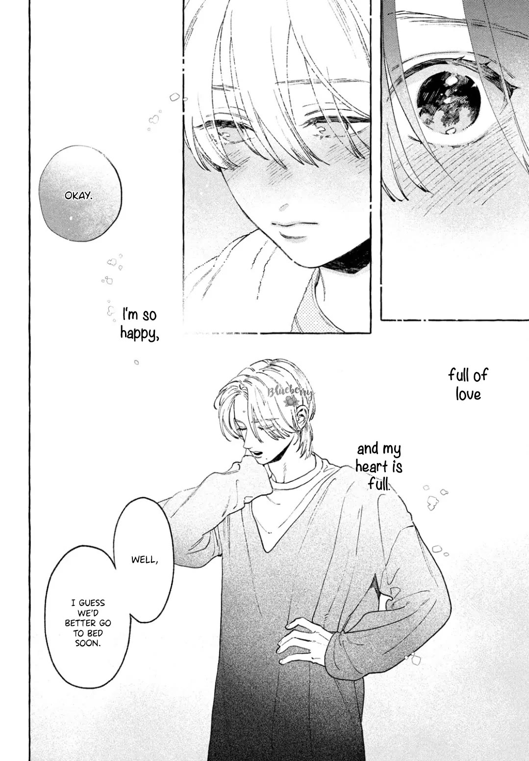 Uruwashi no Yoi no Tsuki chapter 34.5 page 6