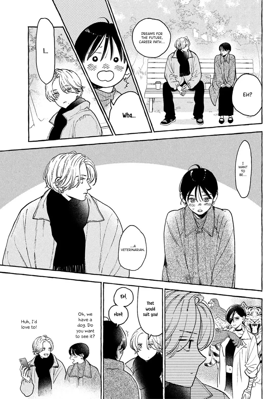 Uruwashi no Yoi no Tsuki chapter 35 page 15