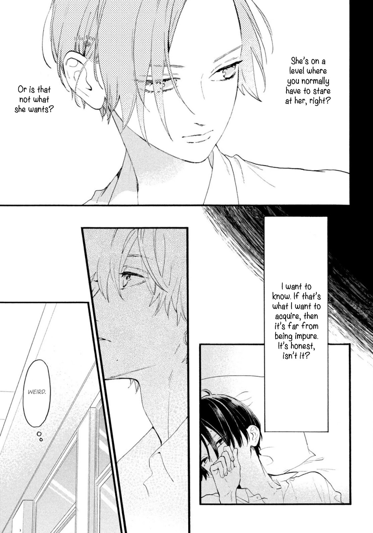 Uruwashi no Yoi no Tsuki chapter 4 page 15