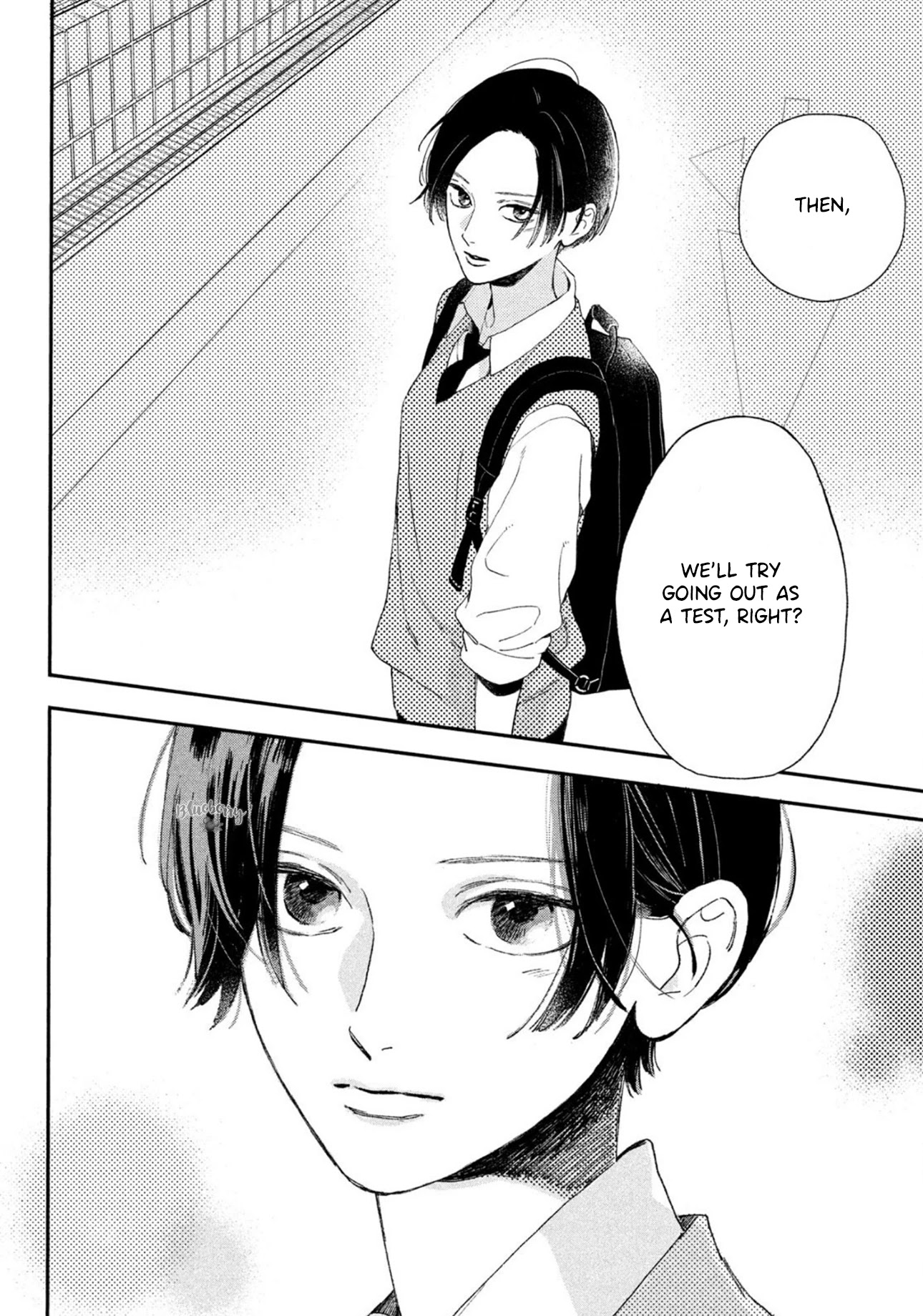 Uruwashi no Yoi no Tsuki chapter 4 page 40