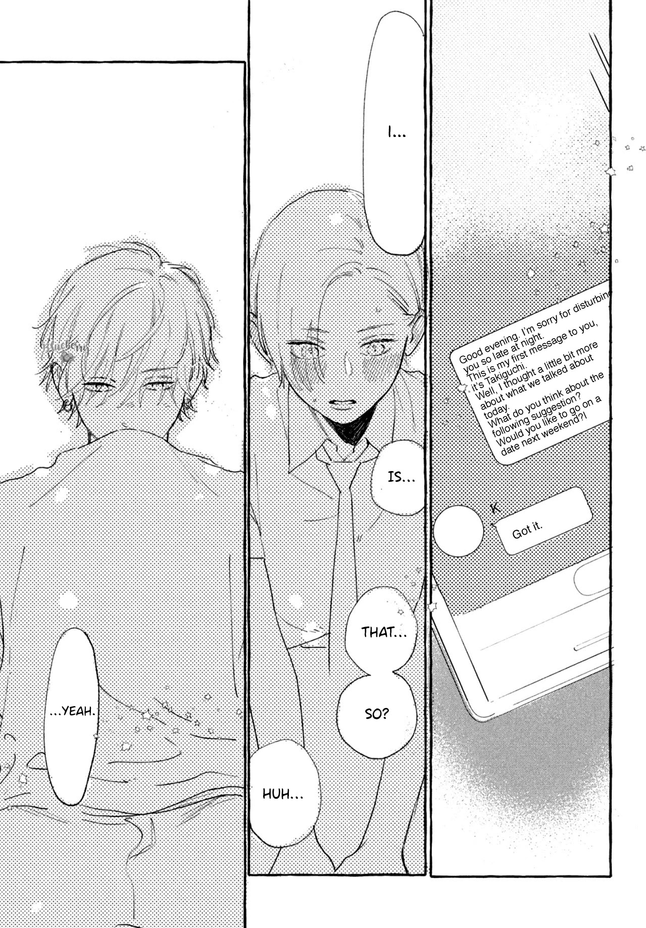 Uruwashi no Yoi no Tsuki chapter 6 page 35