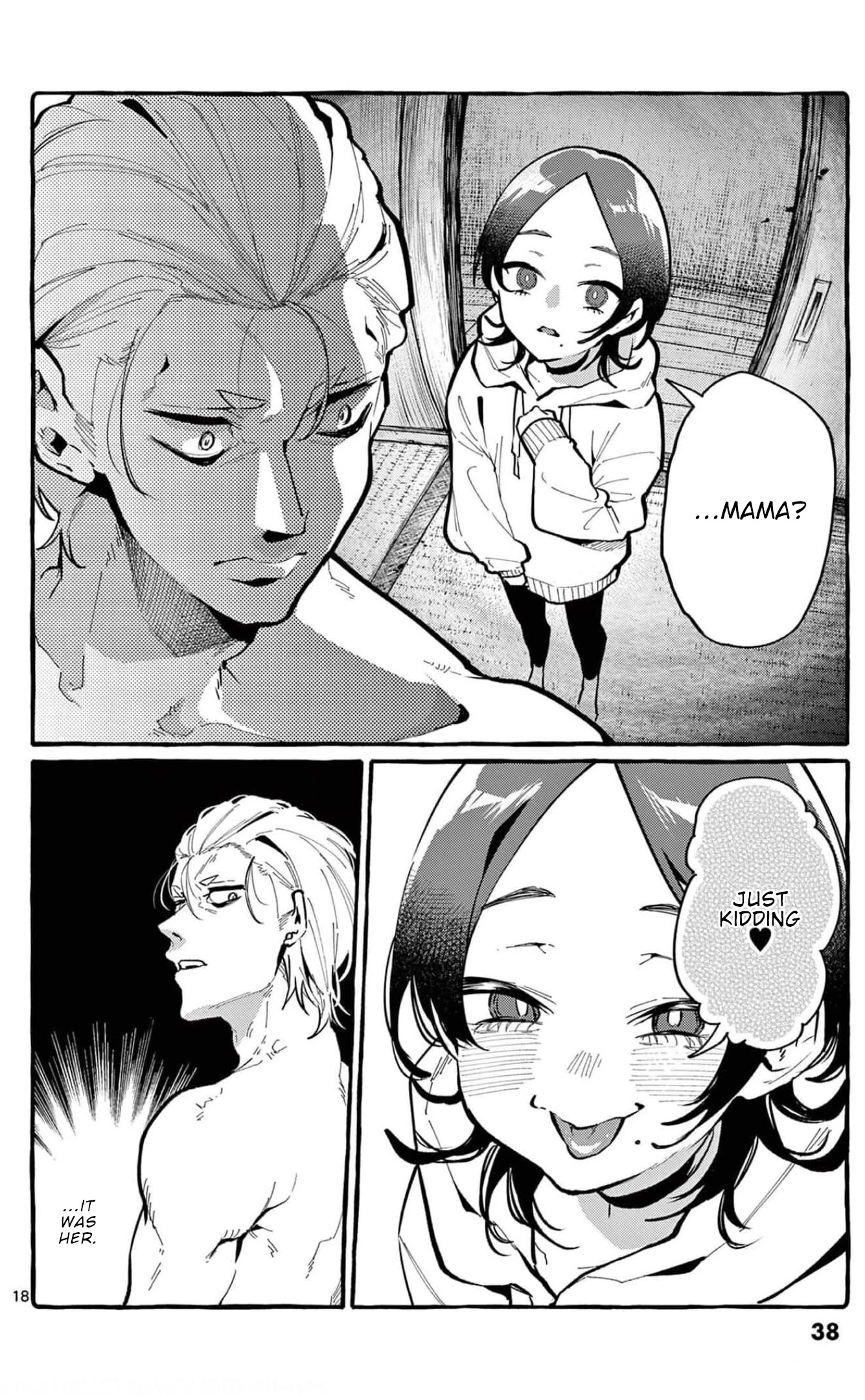 Ushiro no Shoumen Kamui-san chapter 21 page 19