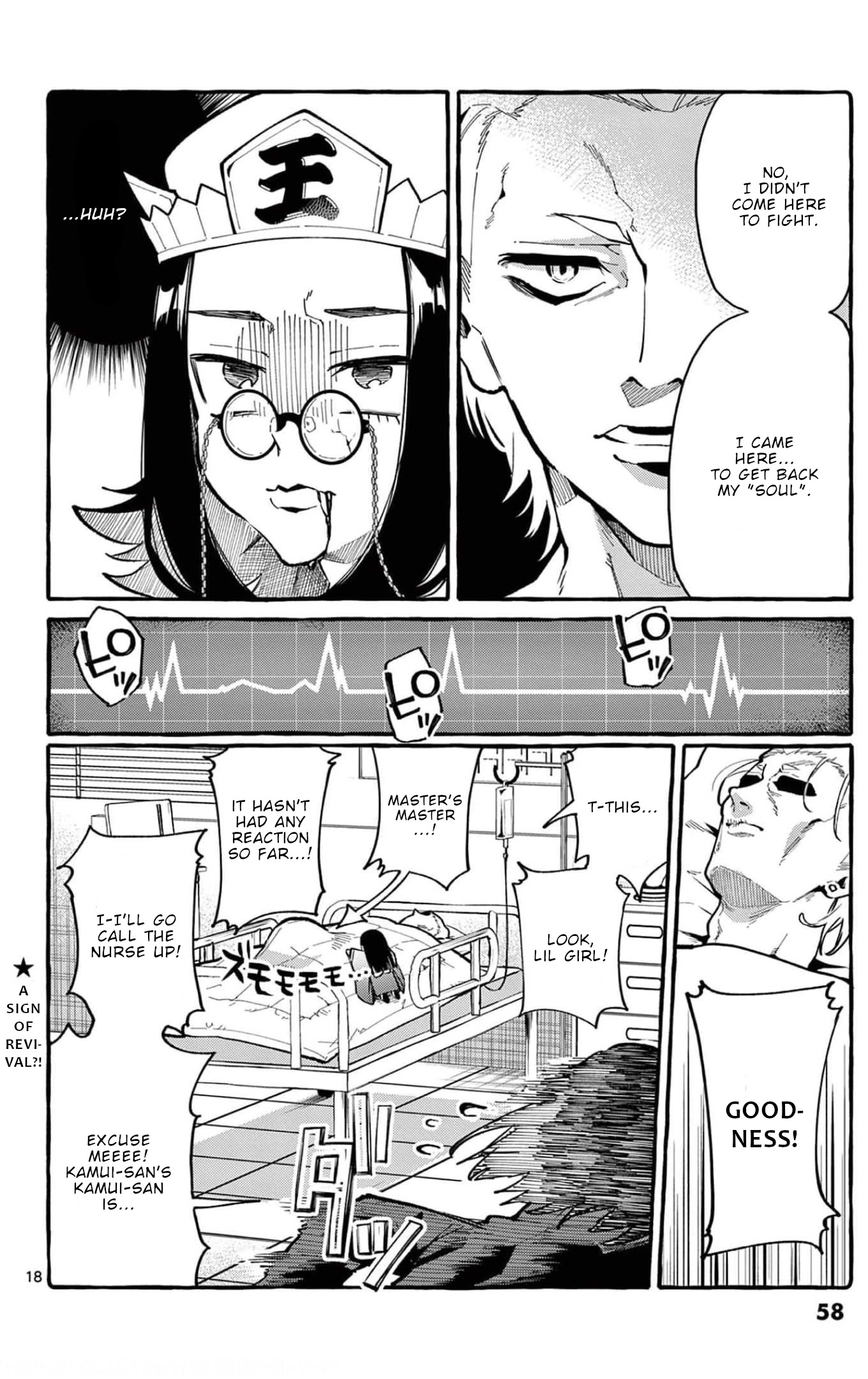 Ushiro no Shoumen Kamui-san chapter 22 page 19