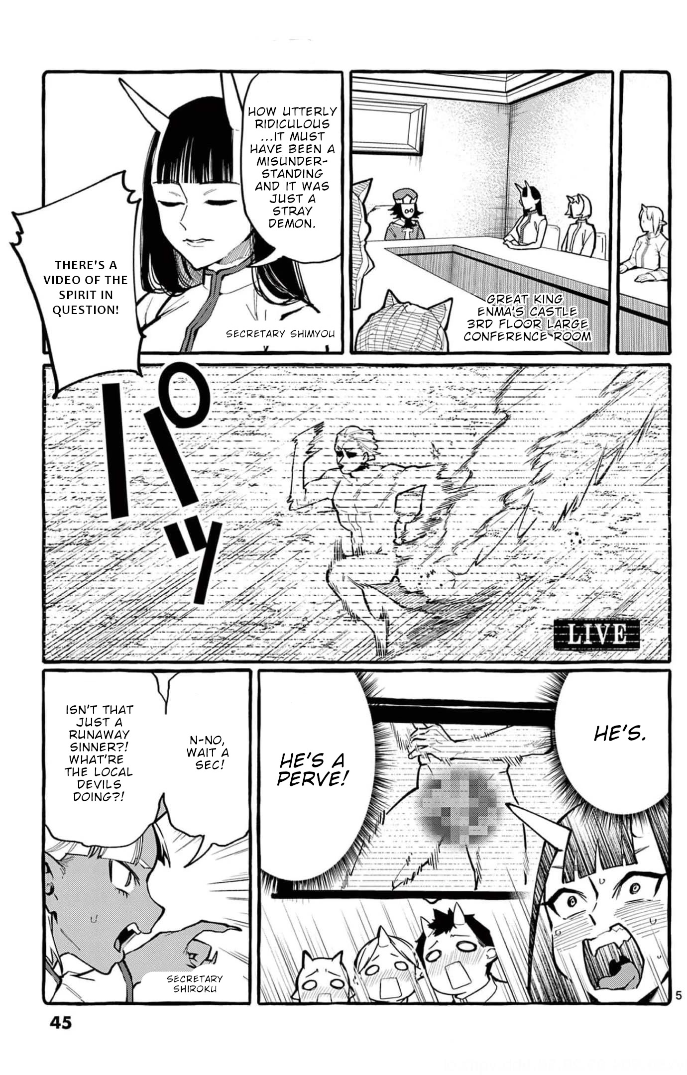 Ushiro no Shoumen Kamui-san chapter 22 page 6