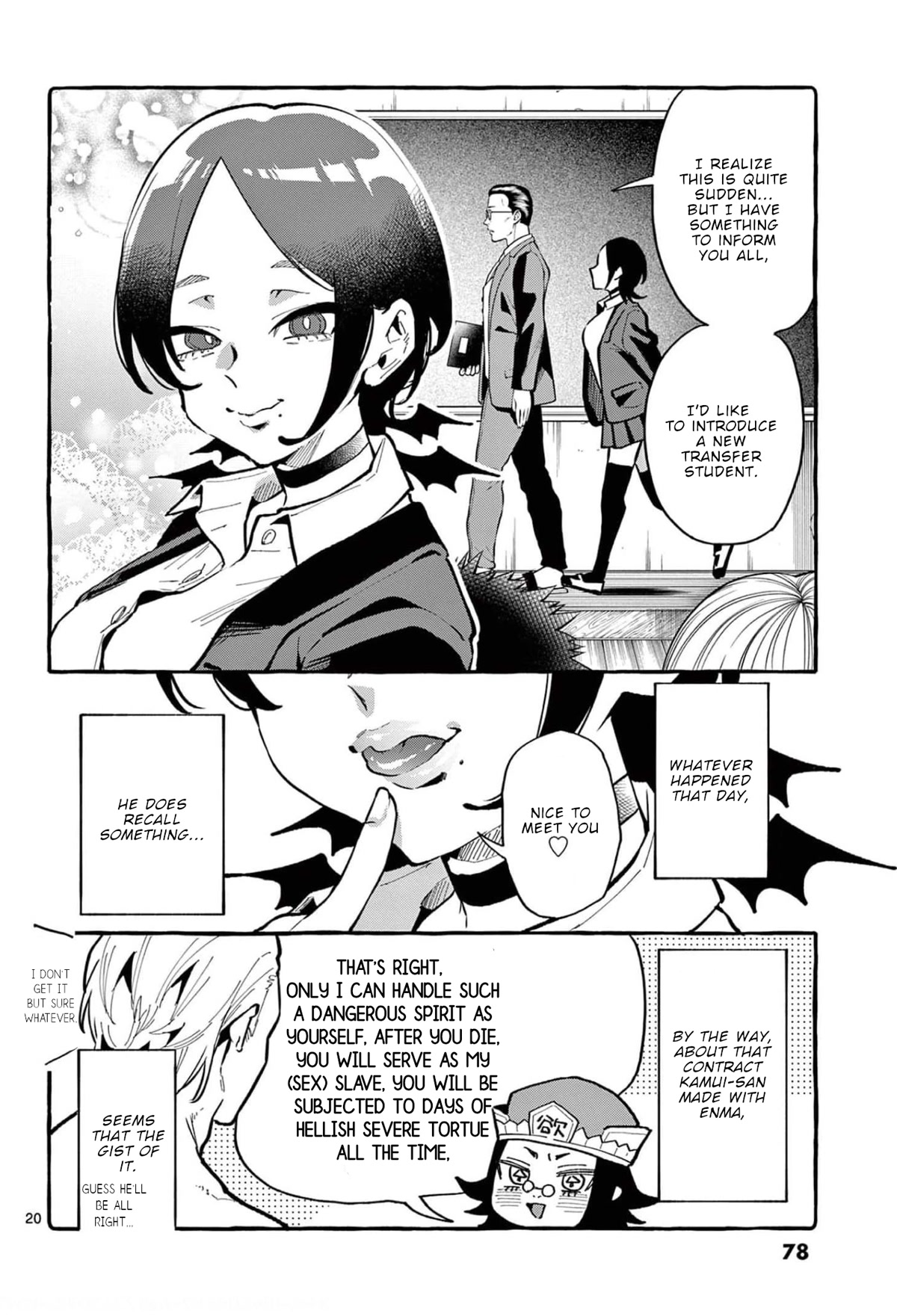 Ushiro no Shoumen Kamui-san chapter 23 page 21
