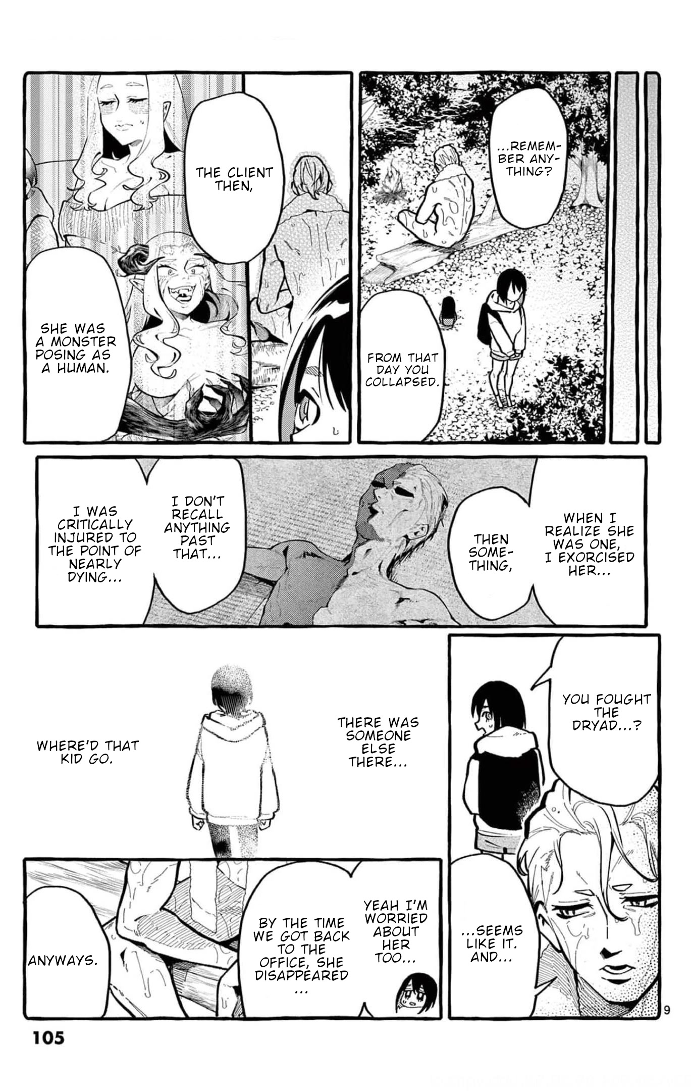 Ushiro no Shoumen Kamui-san chapter 25 page 10