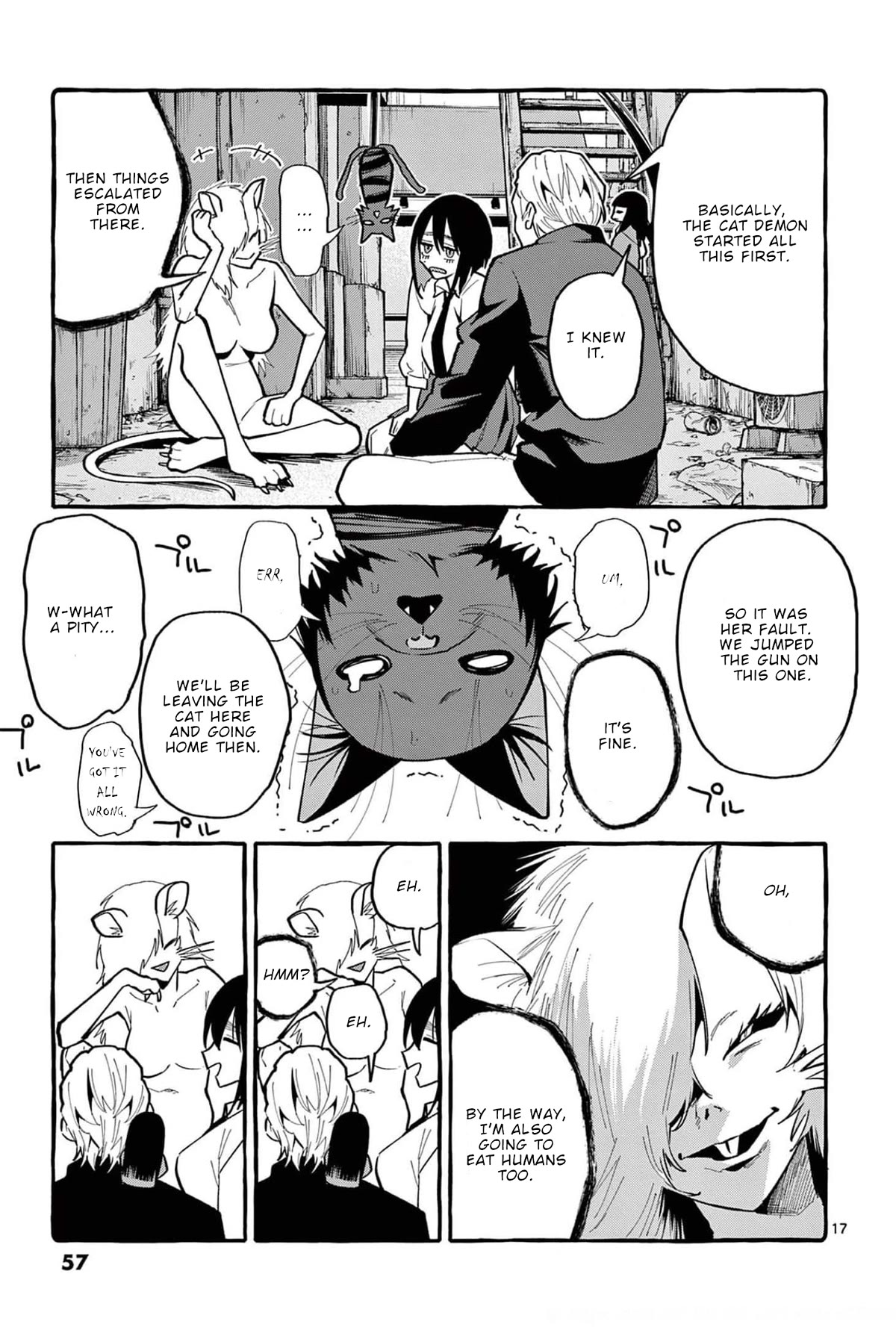 Ushiro no Shoumen Kamui-san chapter 32 page 18