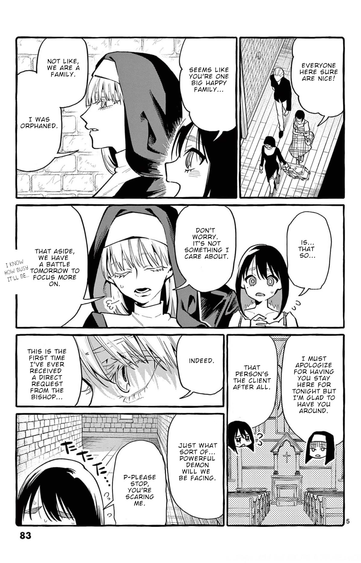 Ushiro no Shoumen Kamui-san chapter 34 page 6