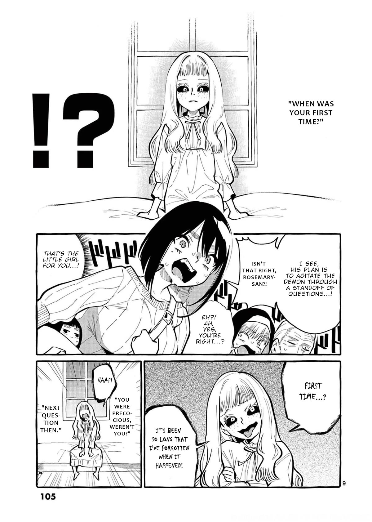 Ushiro no Shoumen Kamui-san chapter 35 page 10