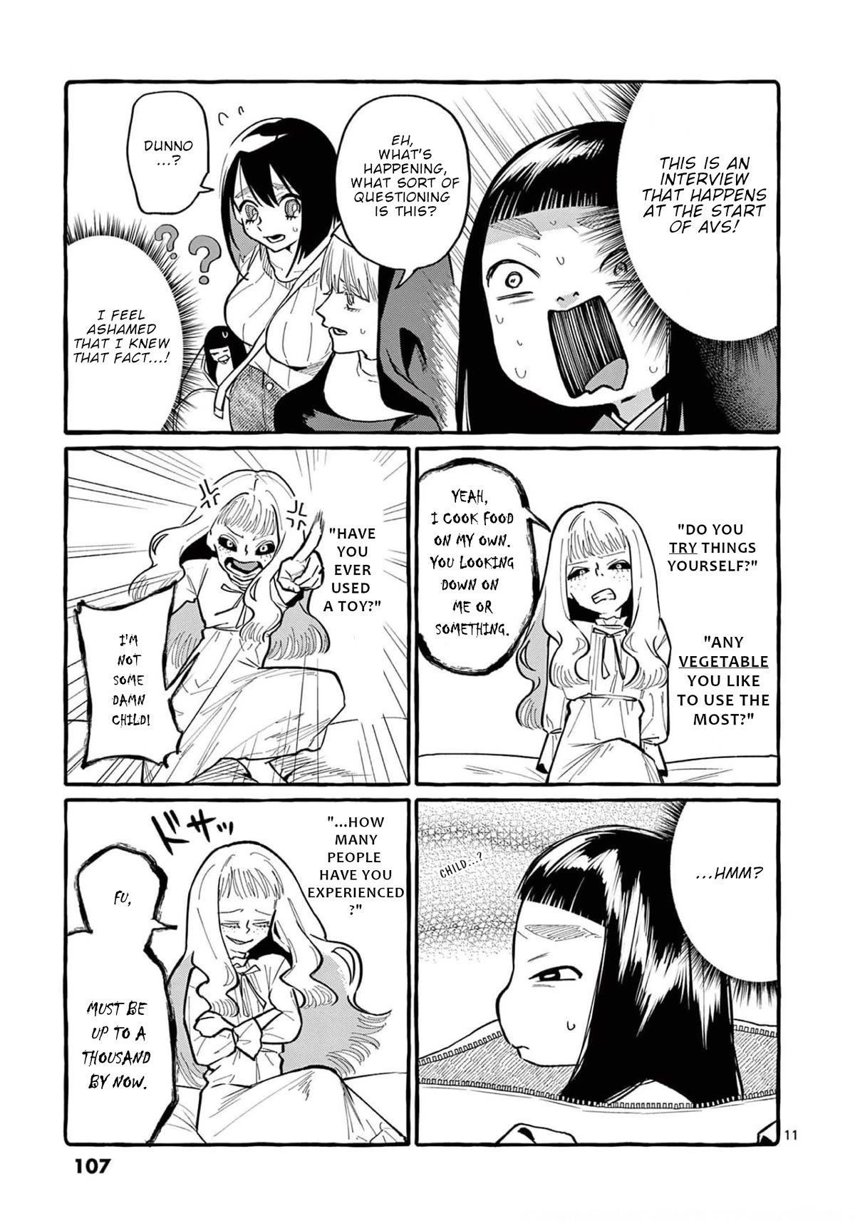 Ushiro no Shoumen Kamui-san chapter 35 page 12