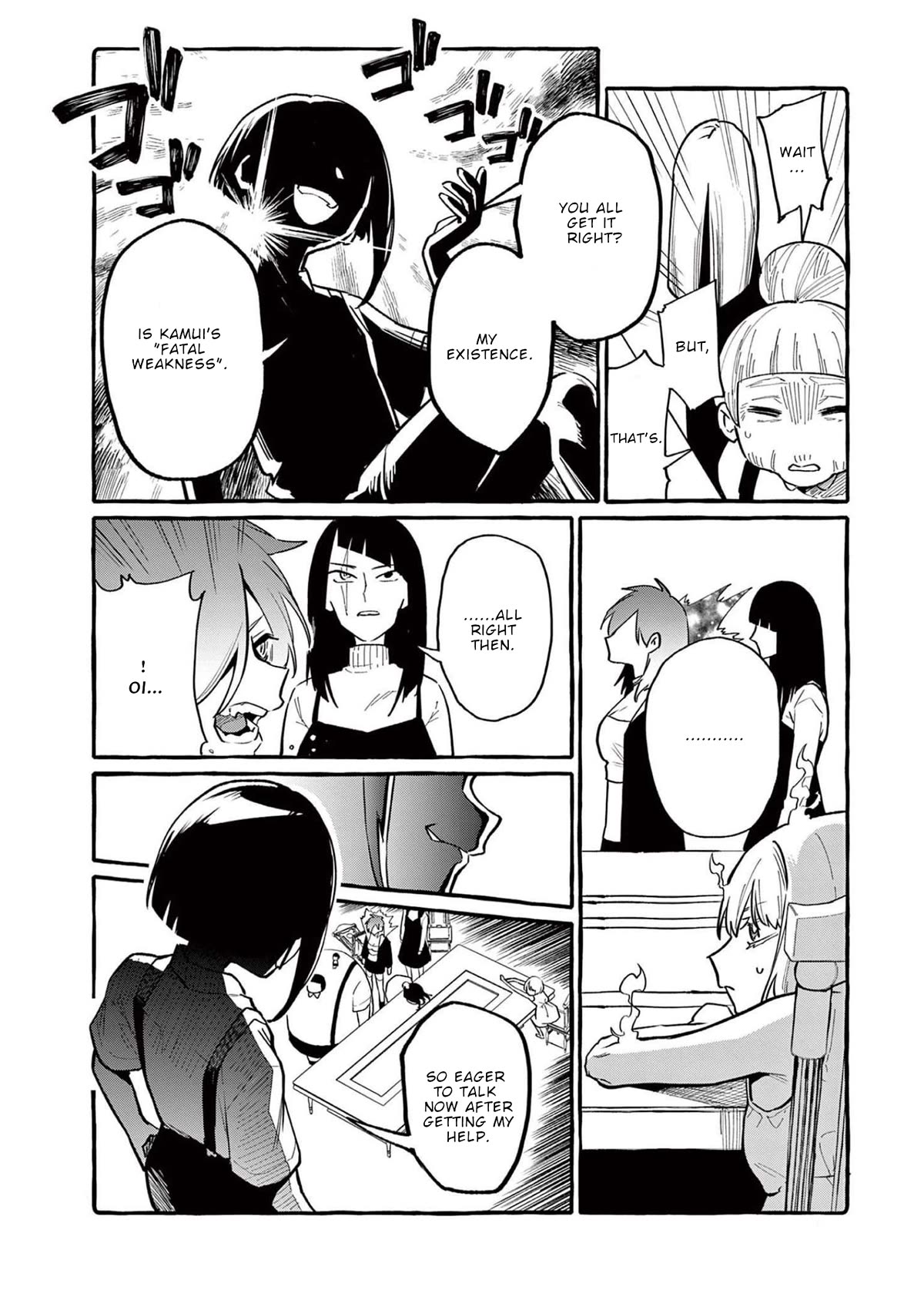 Ushiro no Shoumen Kamui-san chapter 40 page 10