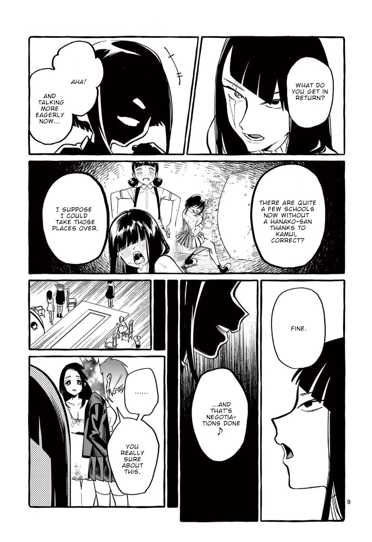 Ushiro no Shoumen Kamui-san chapter 40 page 11