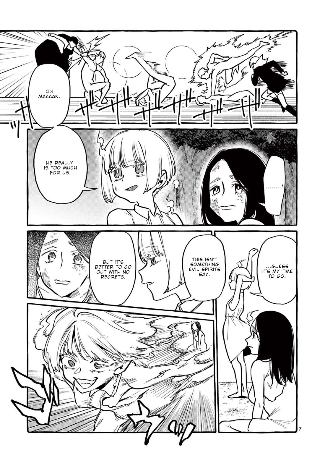 Ushiro no Shoumen Kamui-san chapter 47 page 8