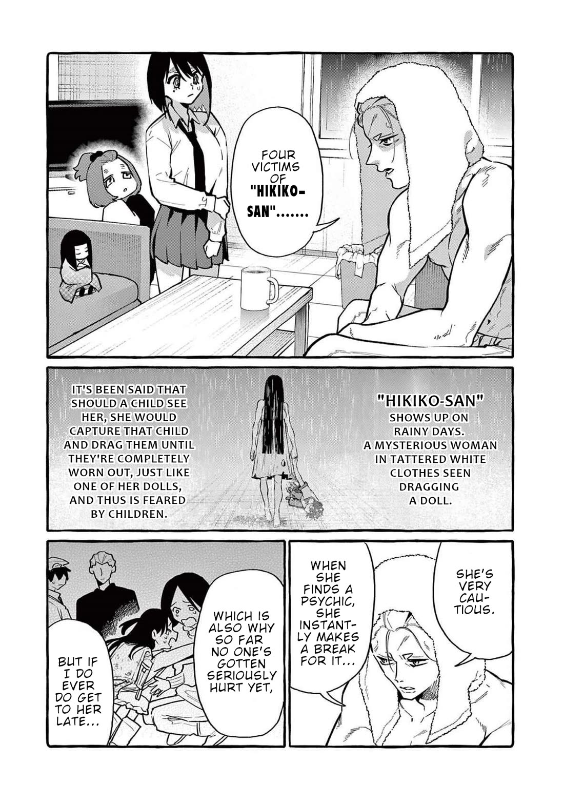 Ushiro no Shoumen Kamui-san chapter 60 page 8