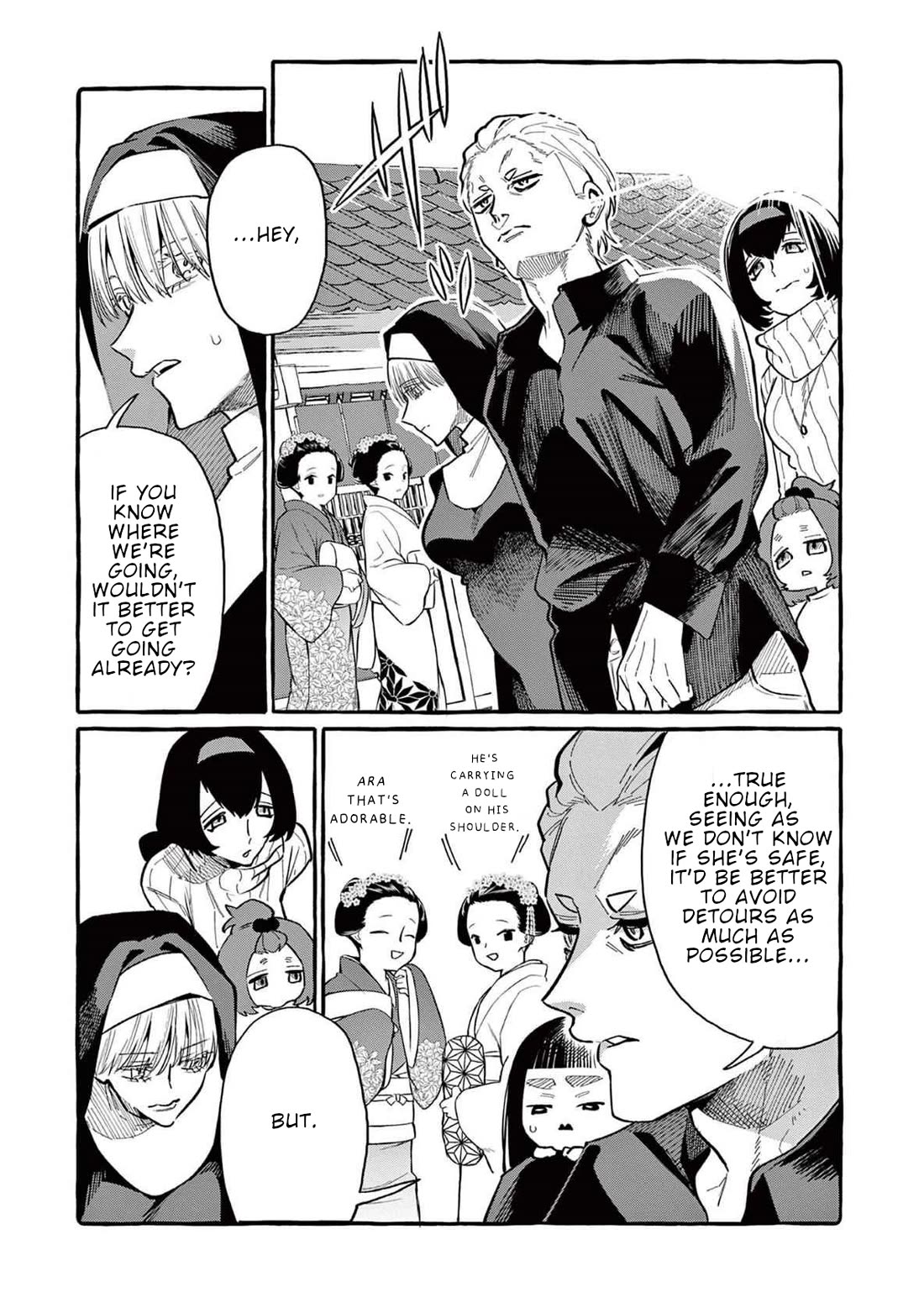 Ushiro no Shoumen Kamui-san chapter 66 page 10